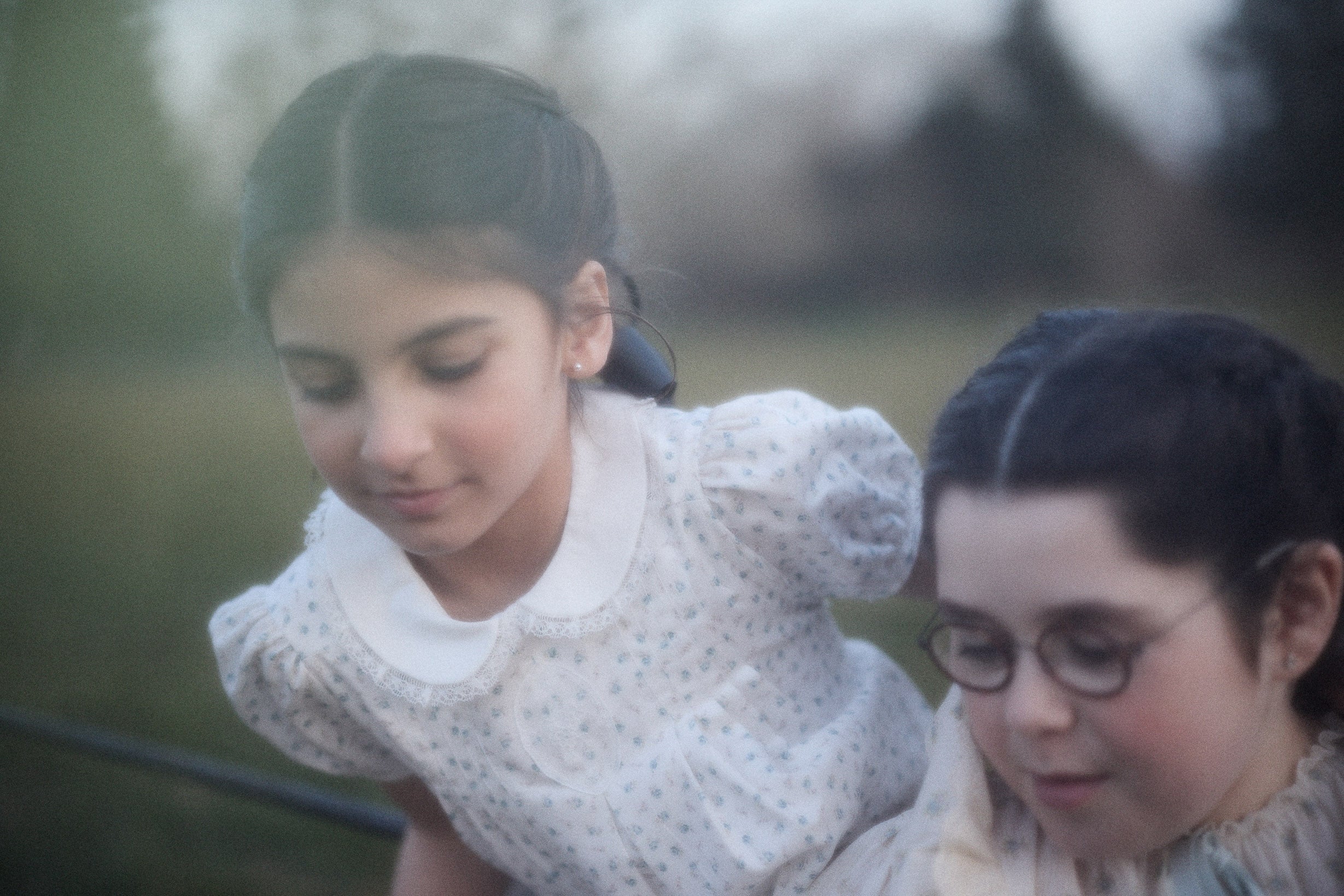 Eloise Dress in Blue Petit Rose - Image 14