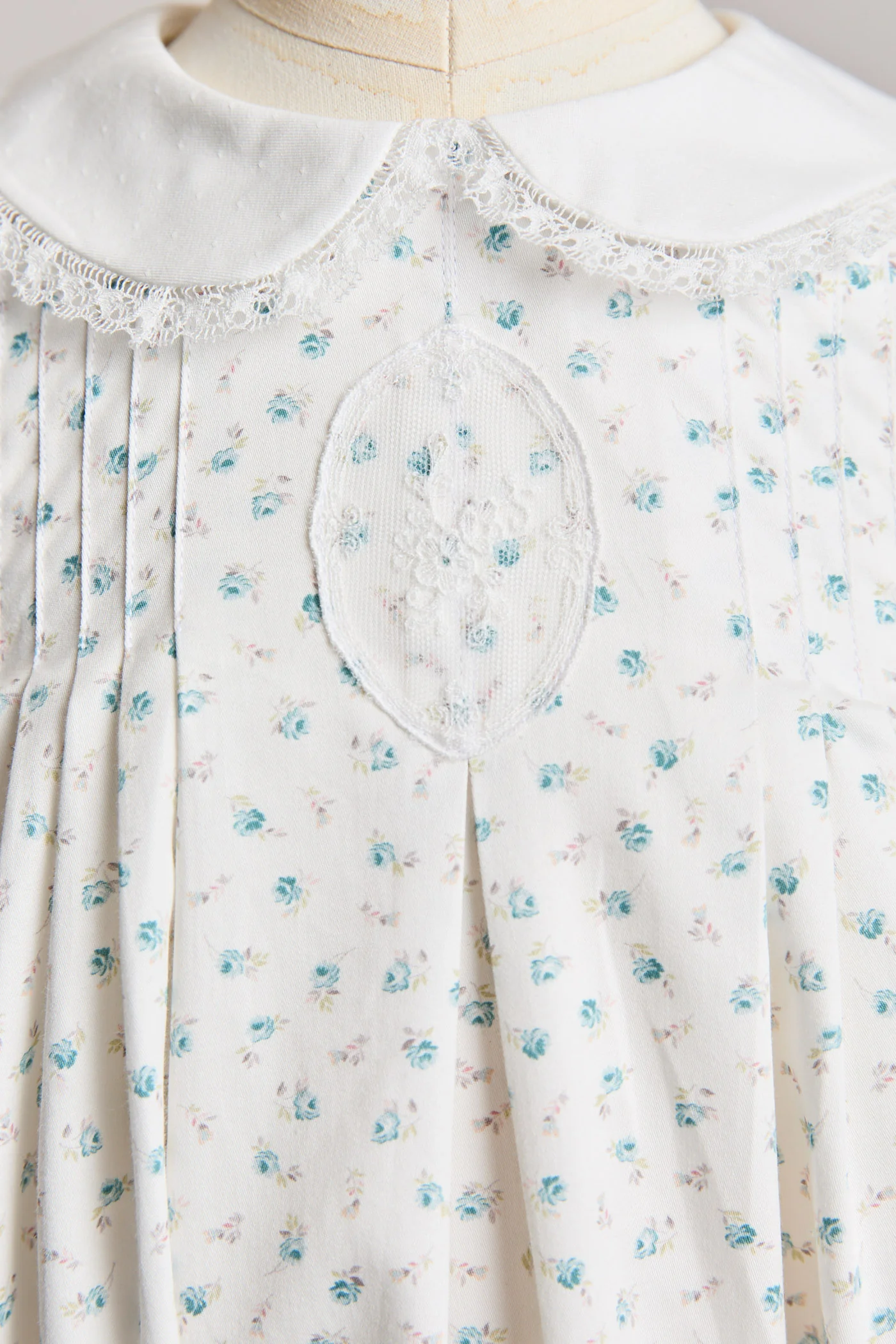 Eloise Dress in Blue Petit Rose - Image 9