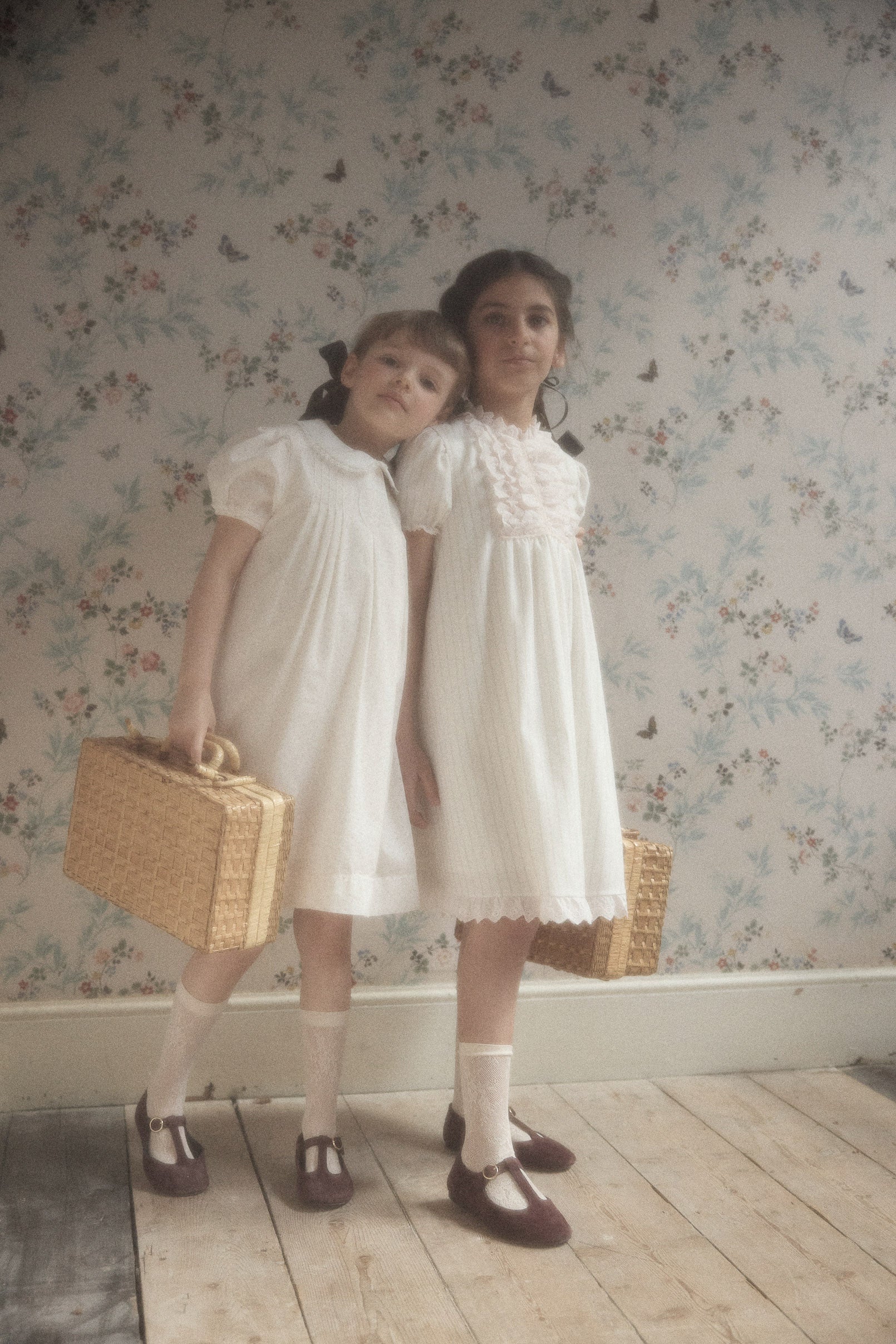 Eloise Dress Blush Polka Dots - Image 15