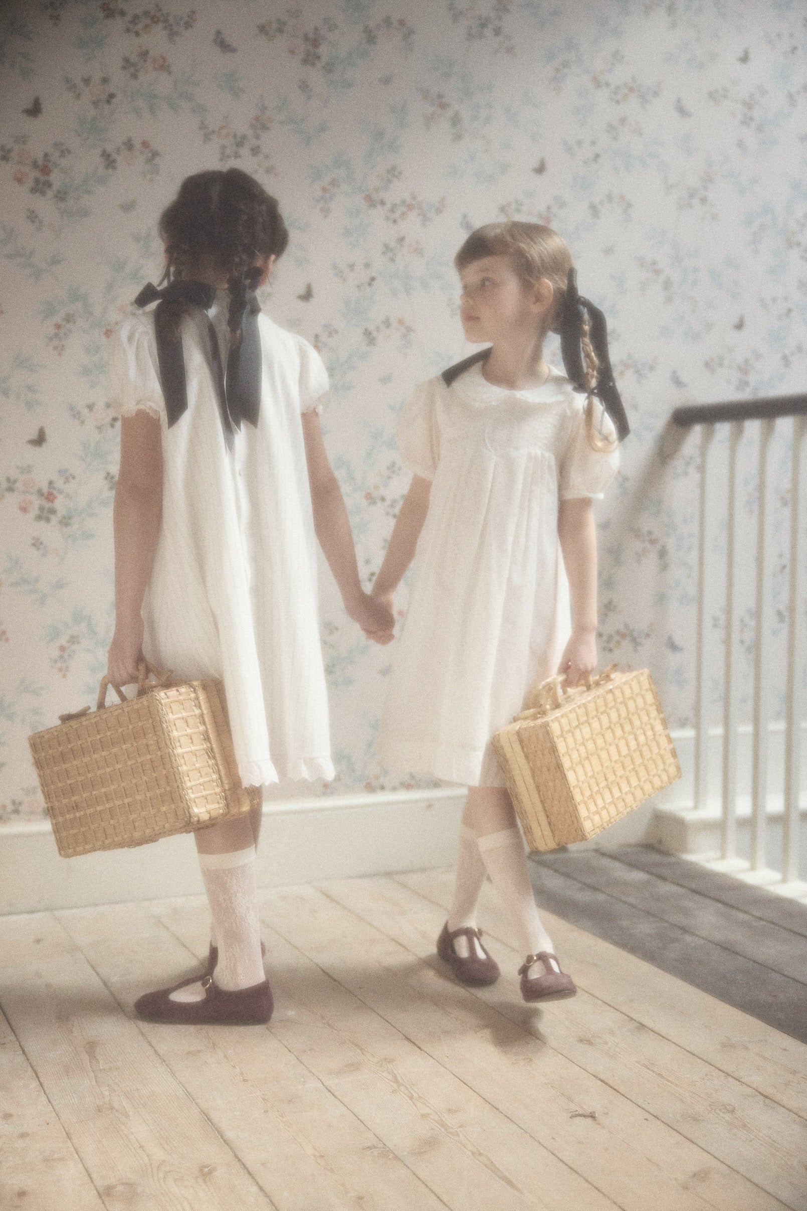 Eloise Dress Blush Polka Dots - Image 7