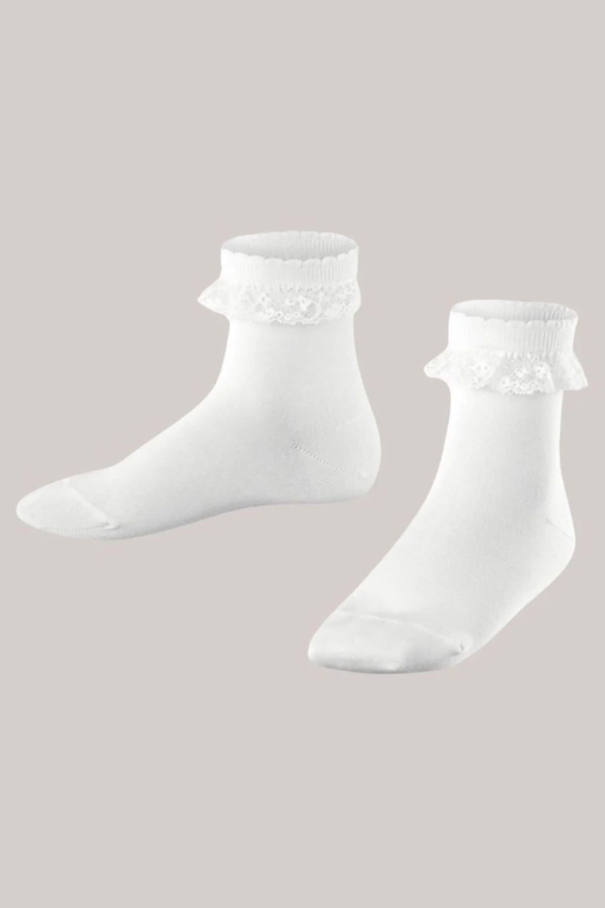 Falke Romantic Lace  Socks - White