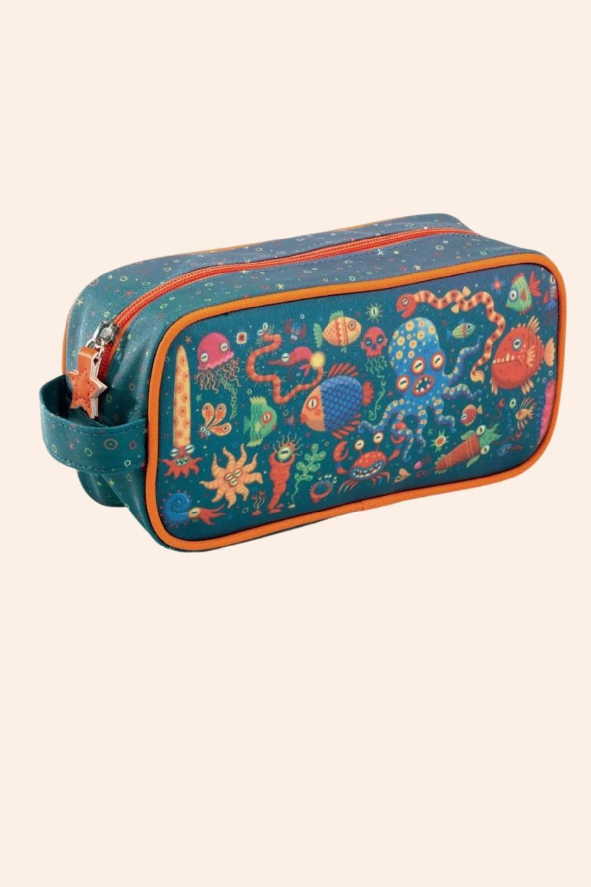 Djeco - Pencil Case - Funny Fishes