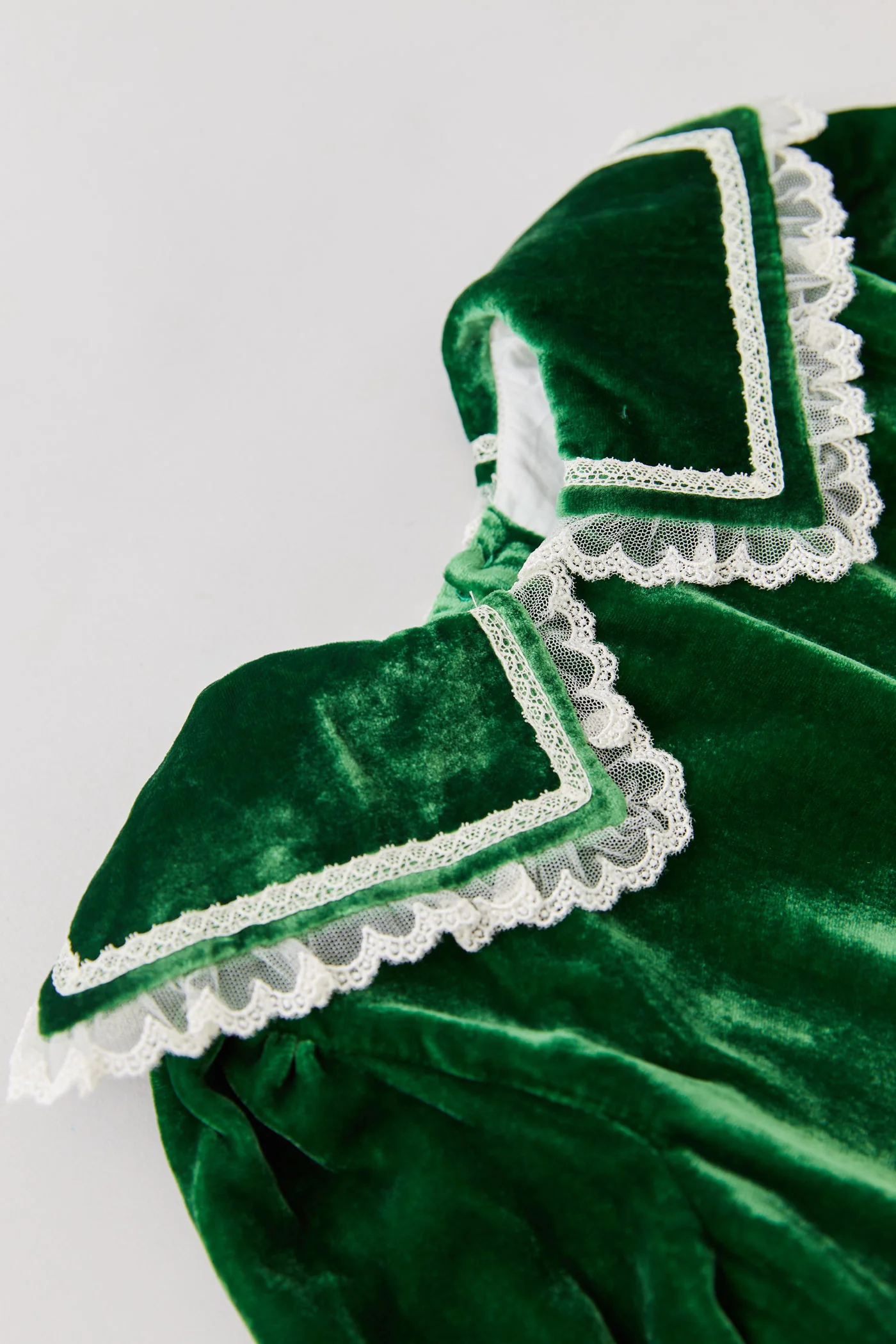 Ginger Dress Green Velvet - Occasional Party - Image 4