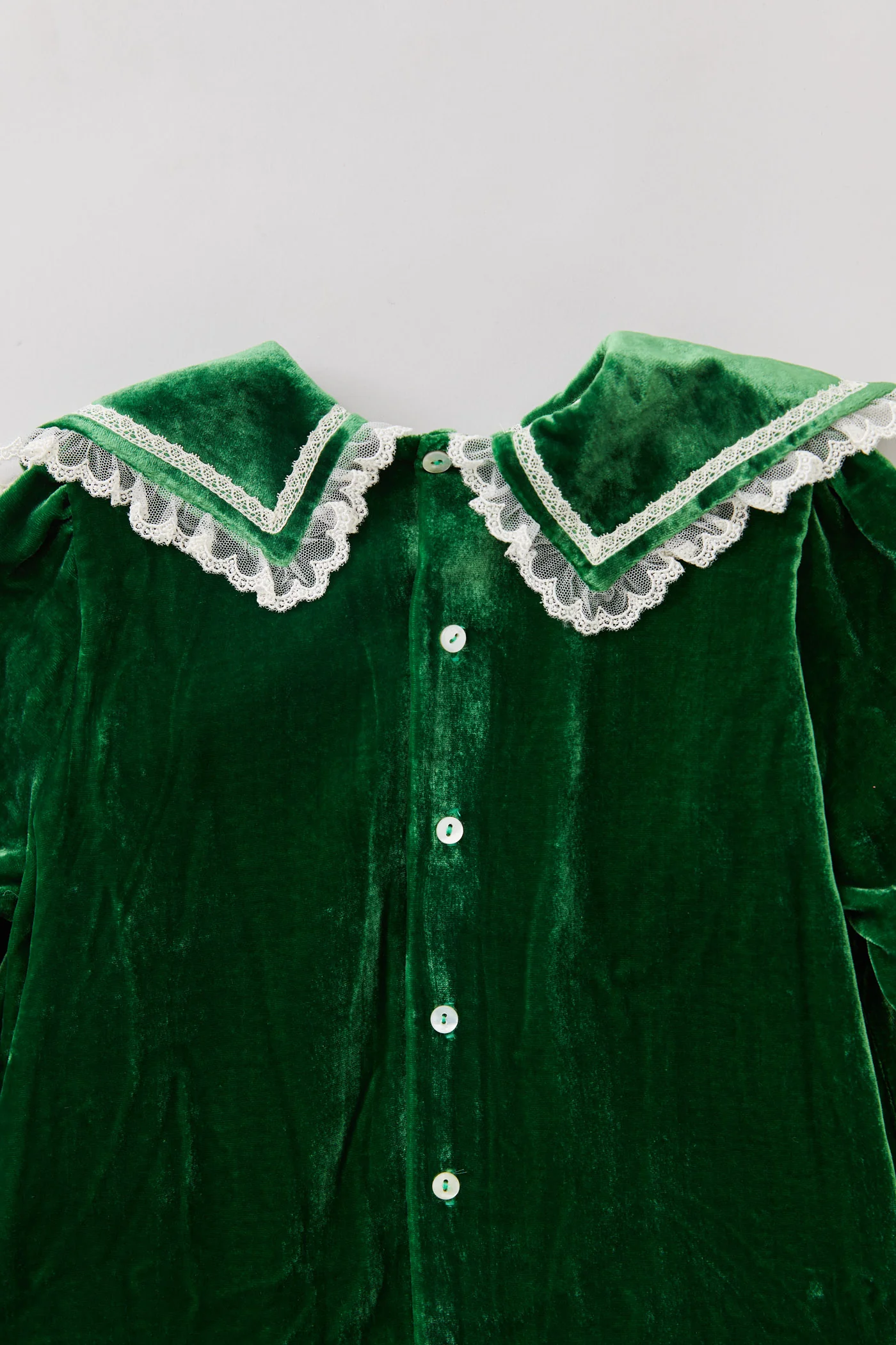 Ginger Dress Green Velvet - Occasional Party - Image 6