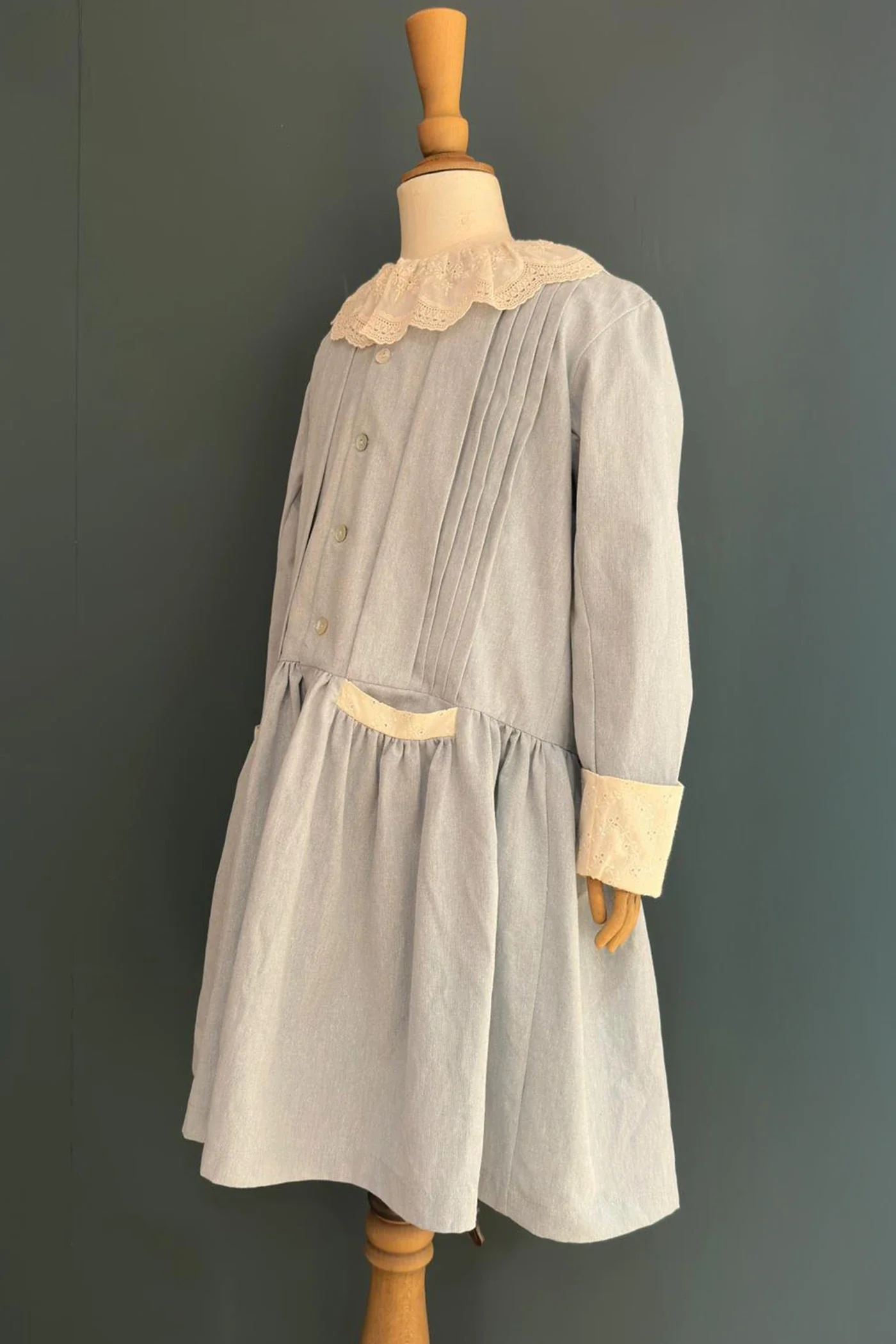 Pretzel Dress in Glacier Mist - Image 3
