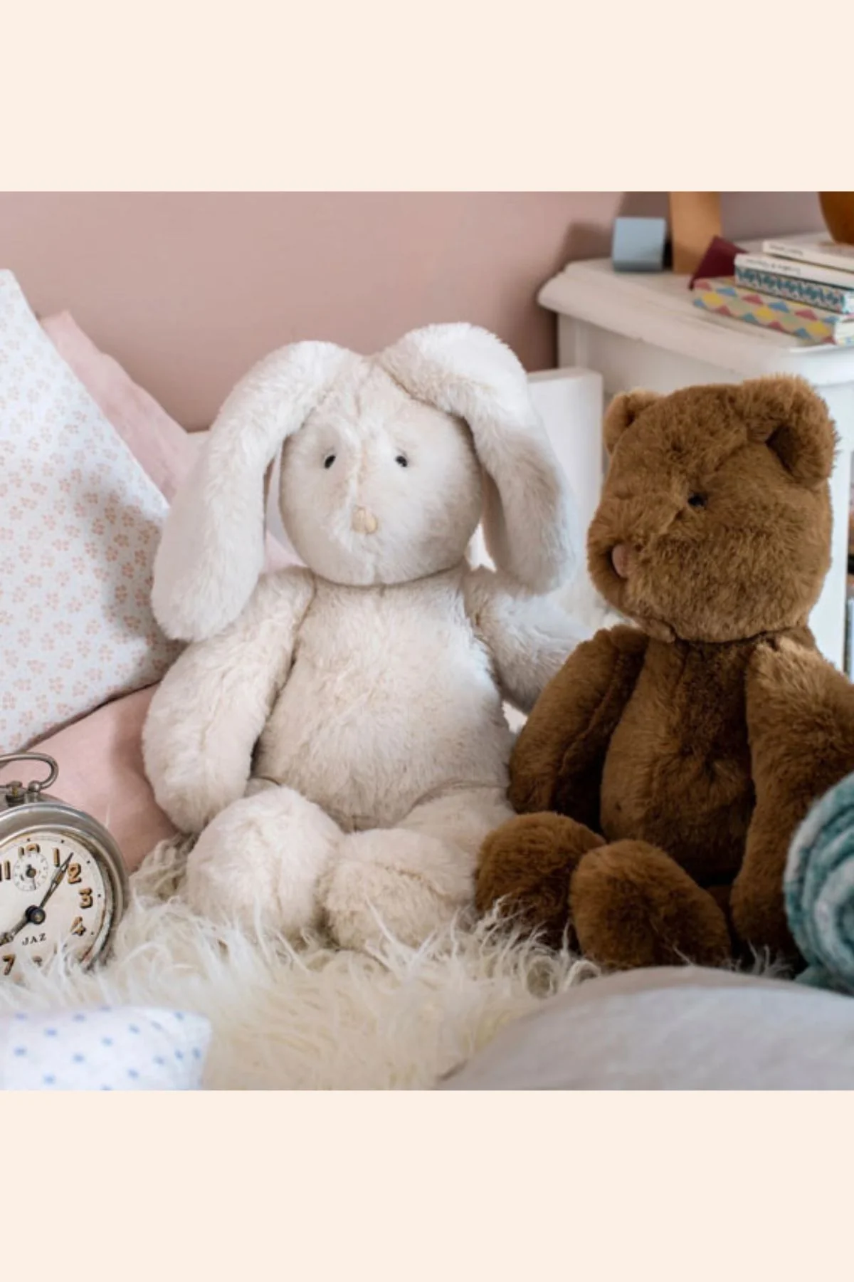 Moulin Roty - Arthur & Louison - Louison The Big Rabbit - Cream - Image 3
