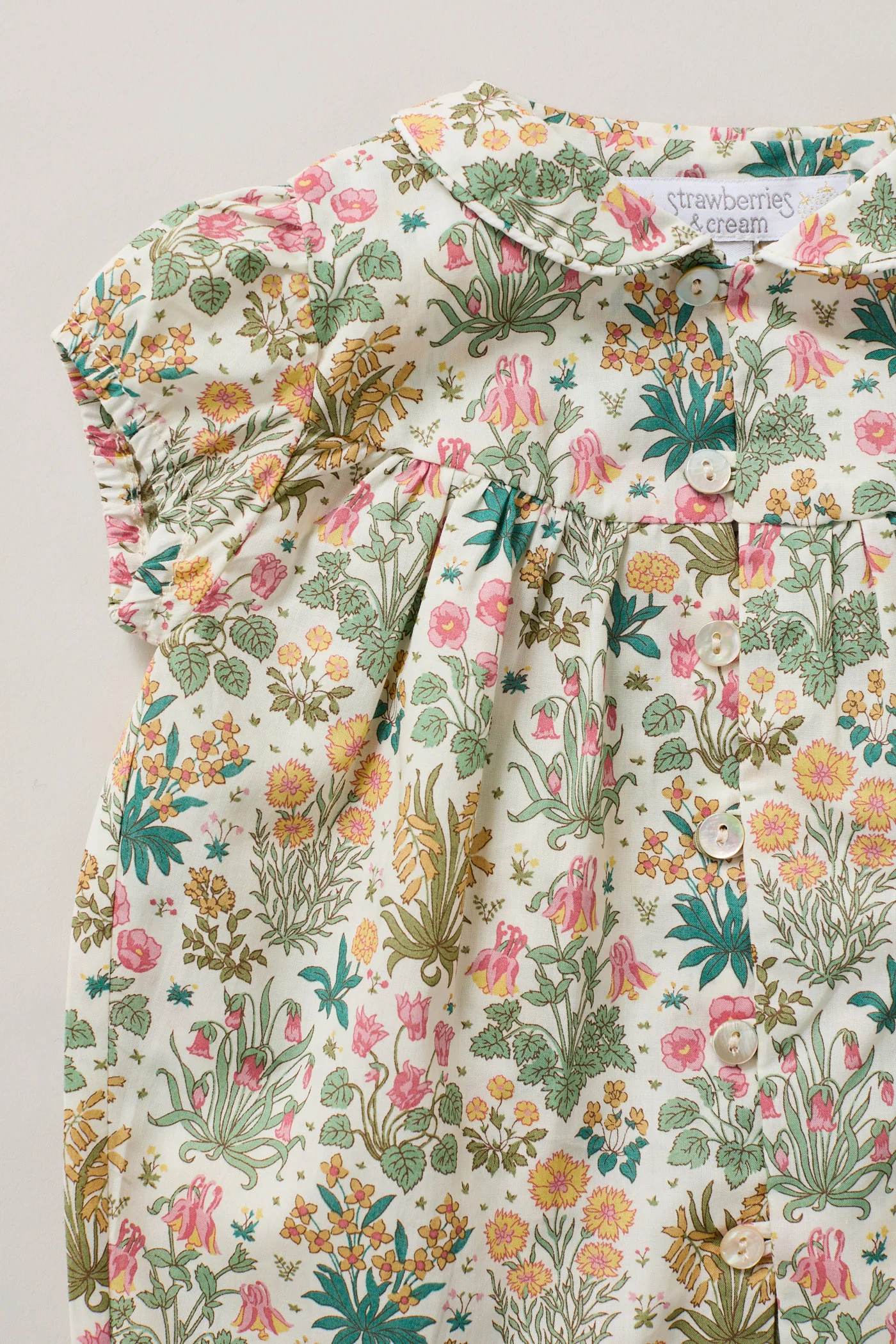 Honey Blouse Set Flower Chess - Image 3