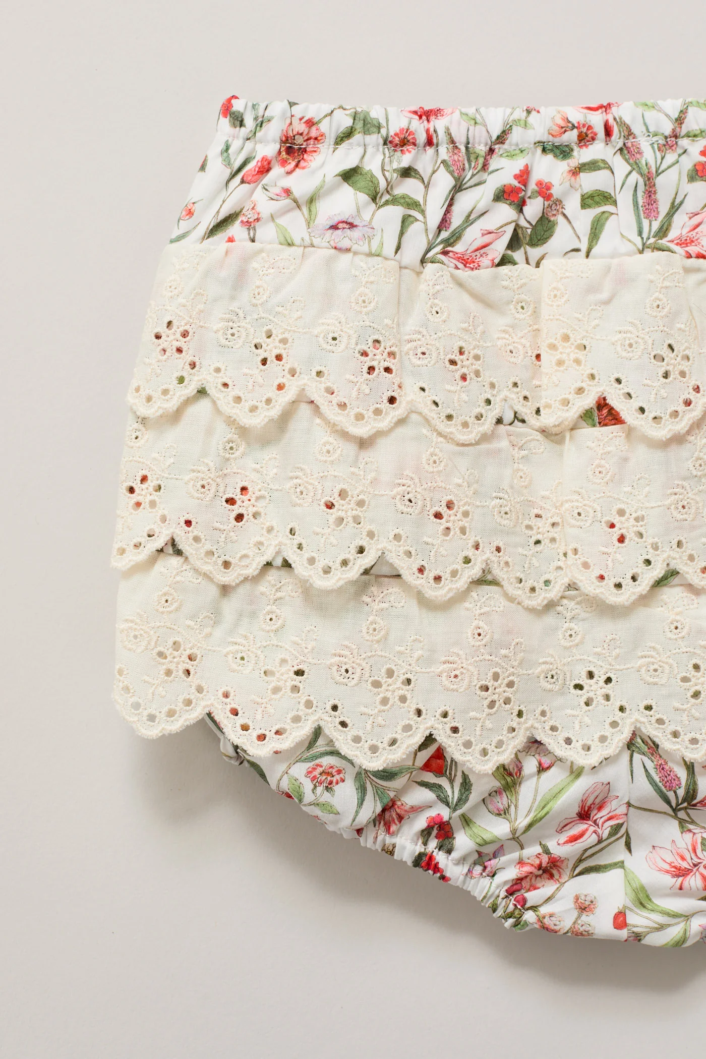 Honey Blouse Set Red Flowers - Image 4