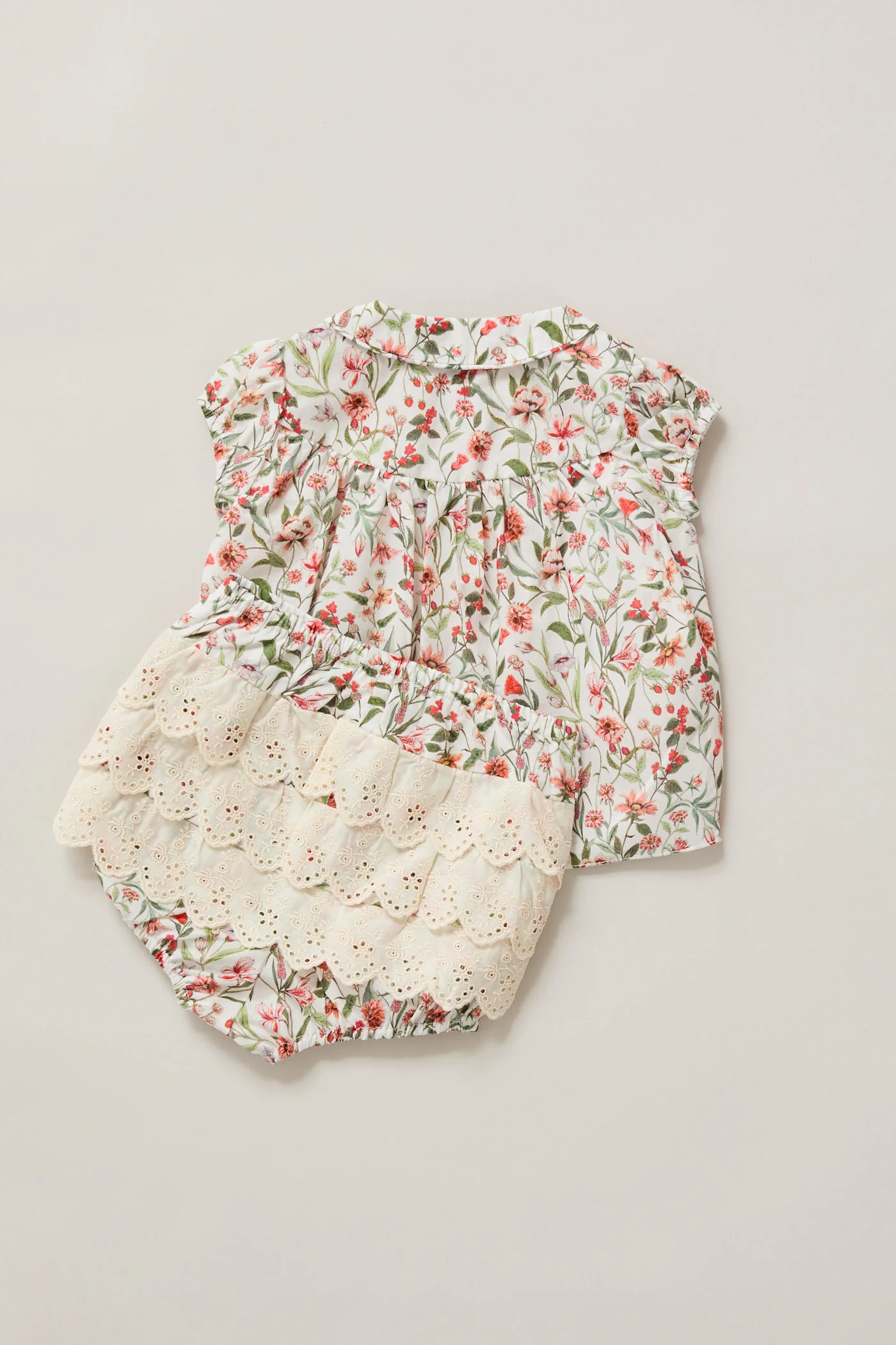 Honey Blouse Set Red Flowers - Image 5