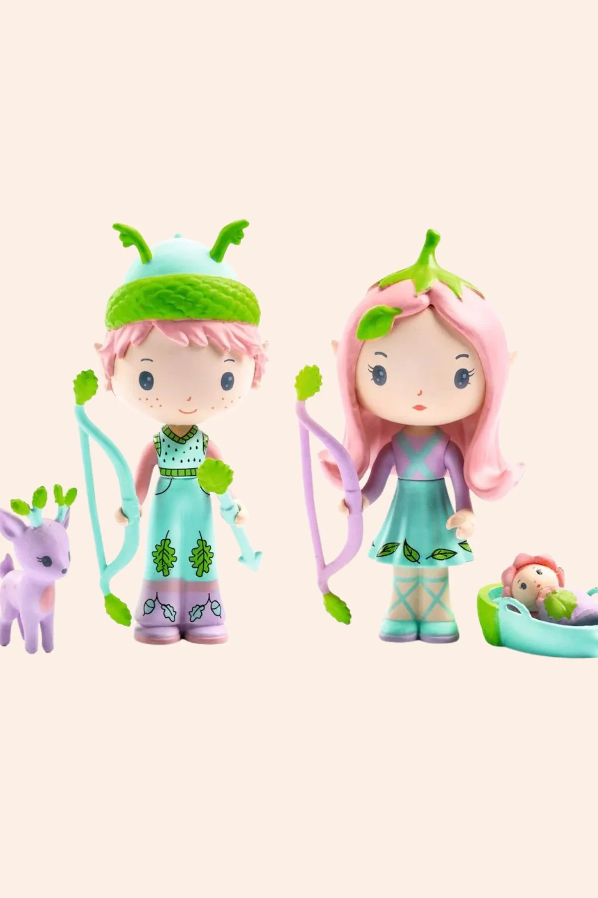 Djeco - Tinyly - Lily & Sylvestre doll