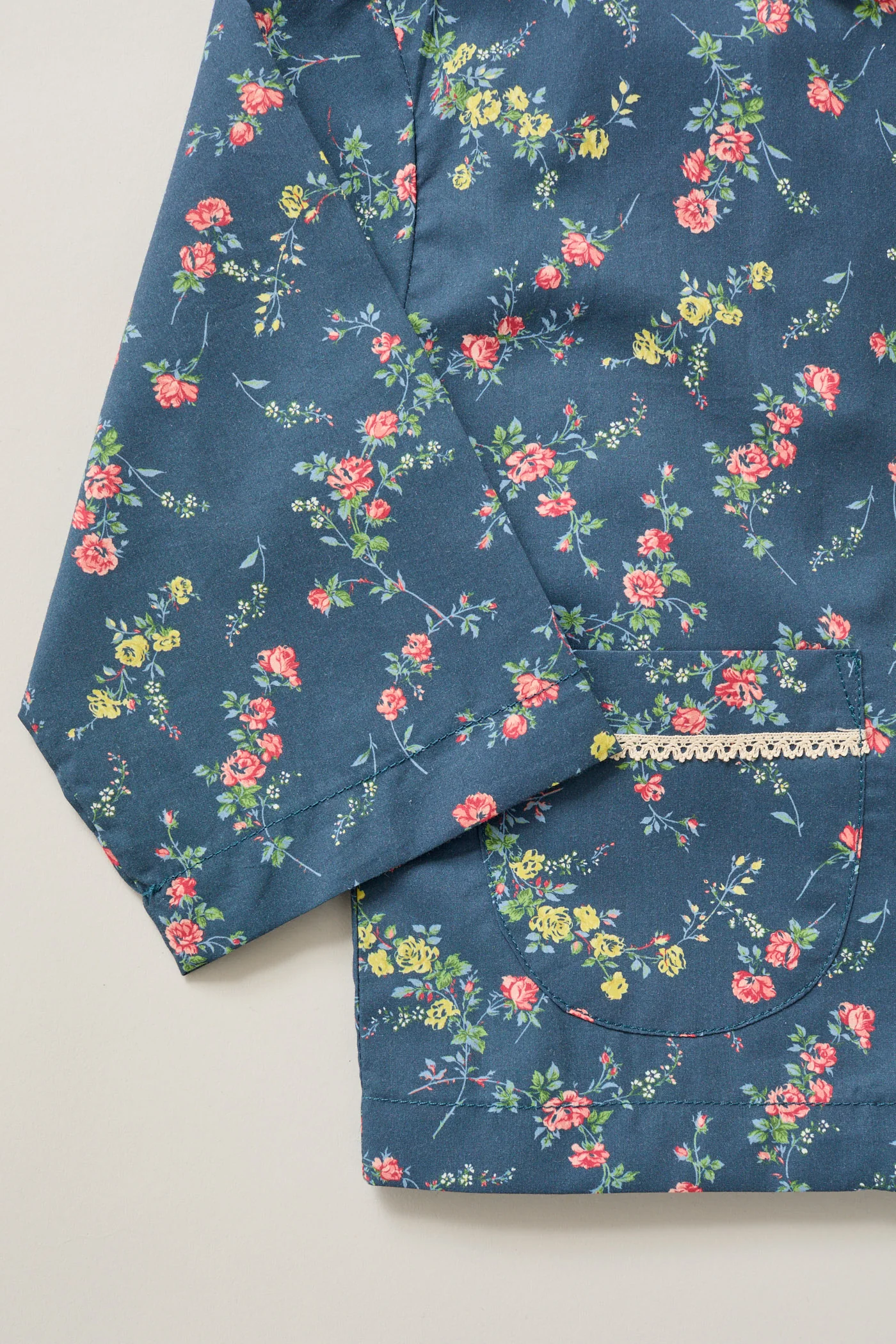 Lunar Moon Pyjamas In Blue Rose Garden - Image 4