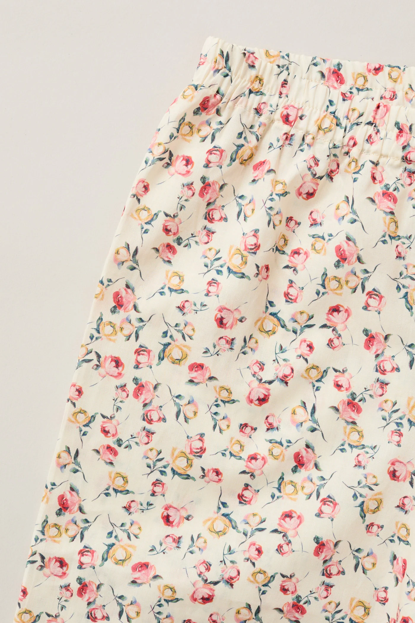 Lunar Moon Pyjamas In Cream Rosebuds - Image 4