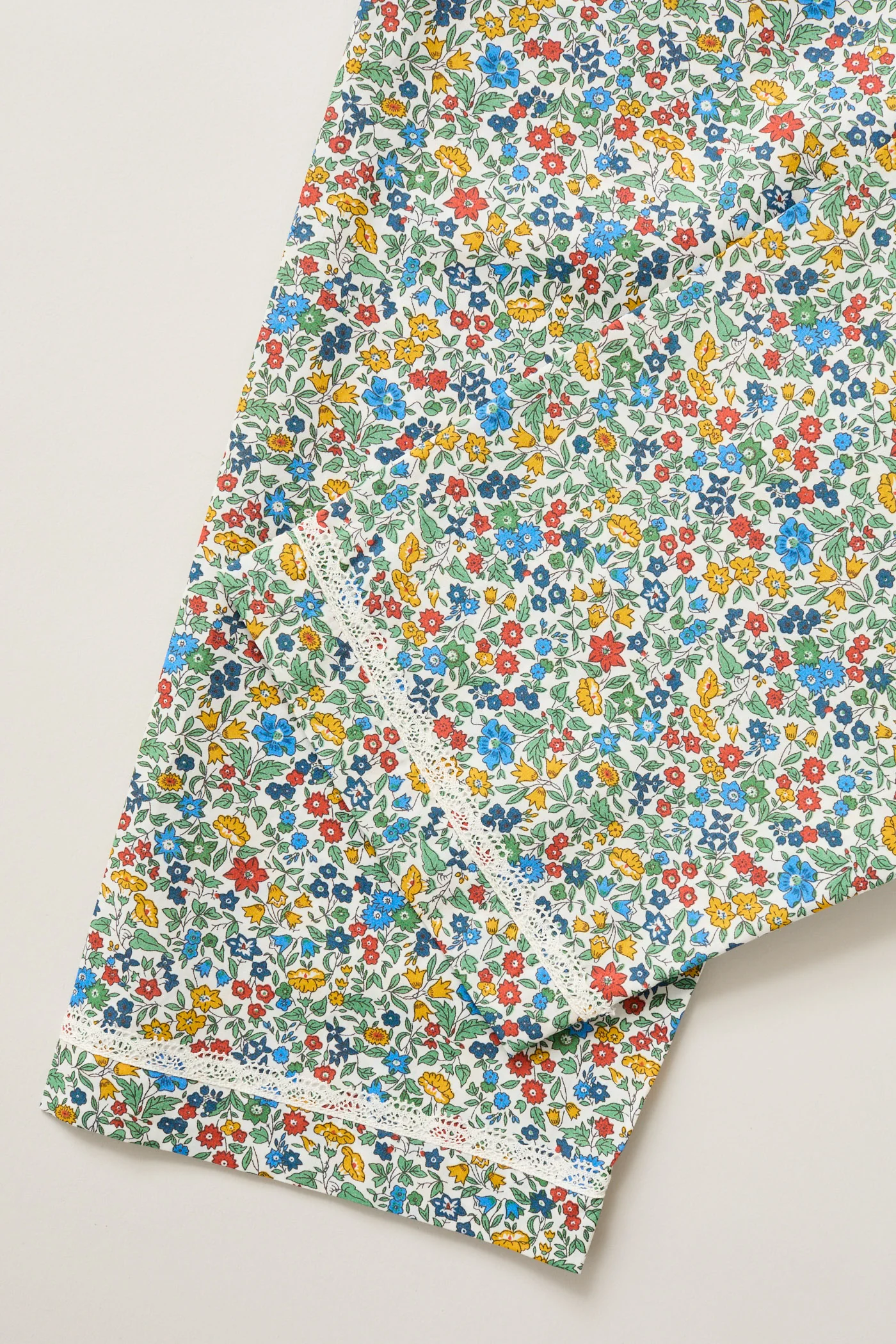 Lunar Moon Pyjamas In Mustard Bluebell Liberty - Image 7