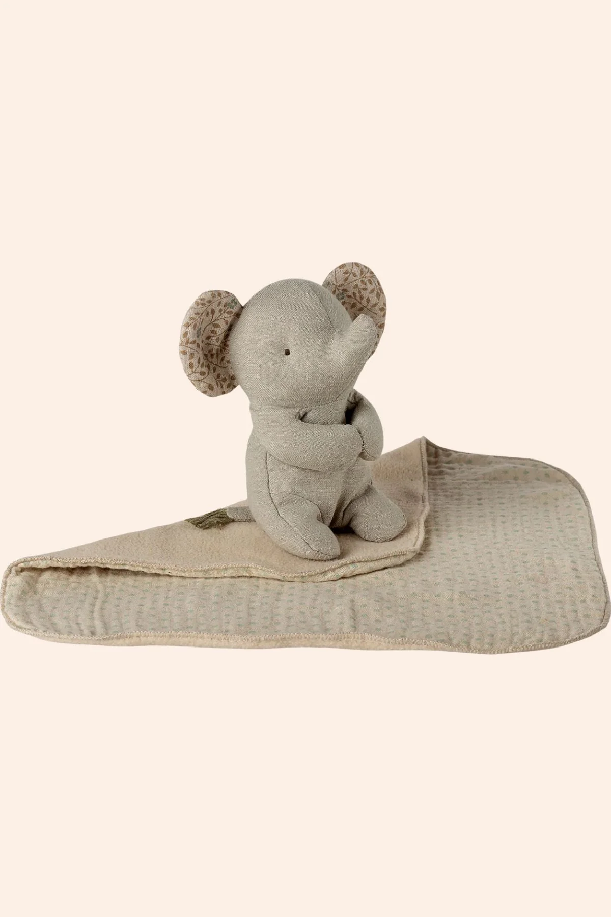 Maileg - Lullaby friends - Elephant - Mini - Iron grey - Image 4