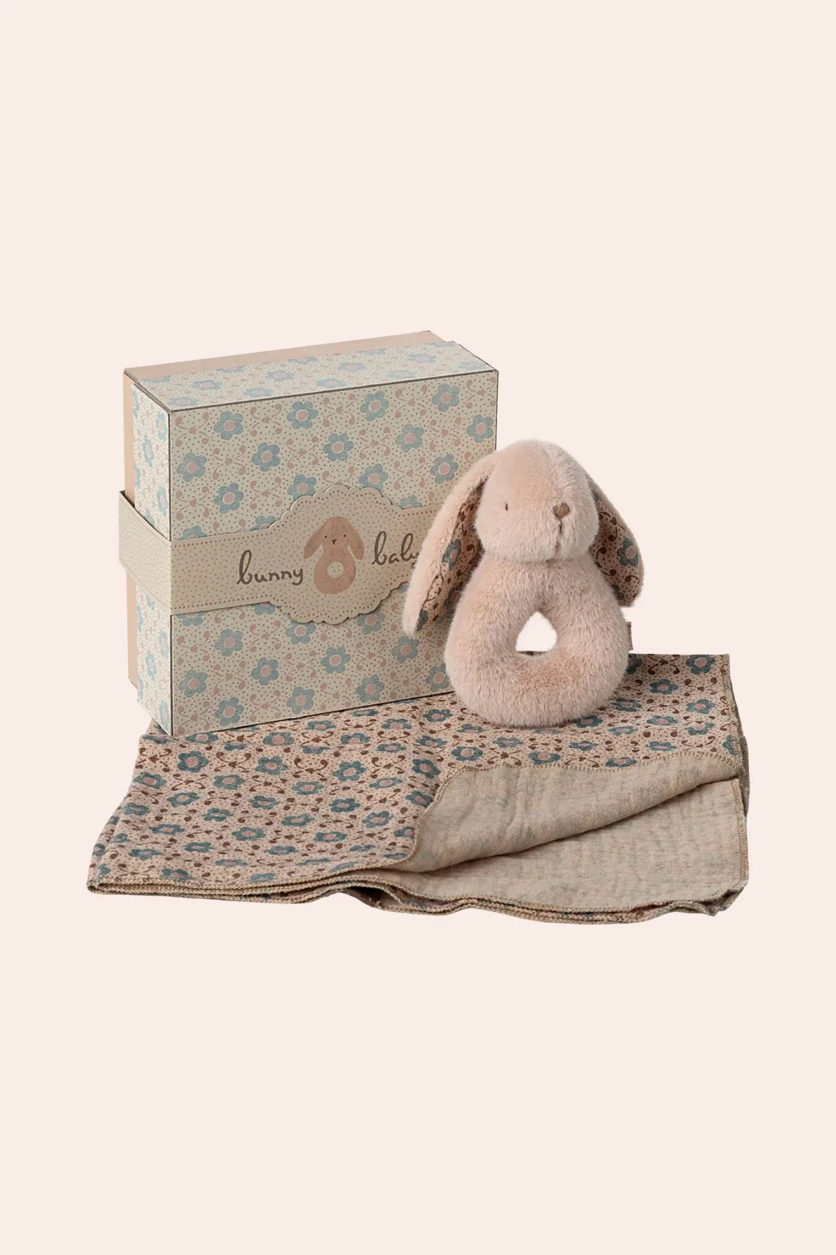 Maileg - Bunny Rattle Set - Powder - Image 2