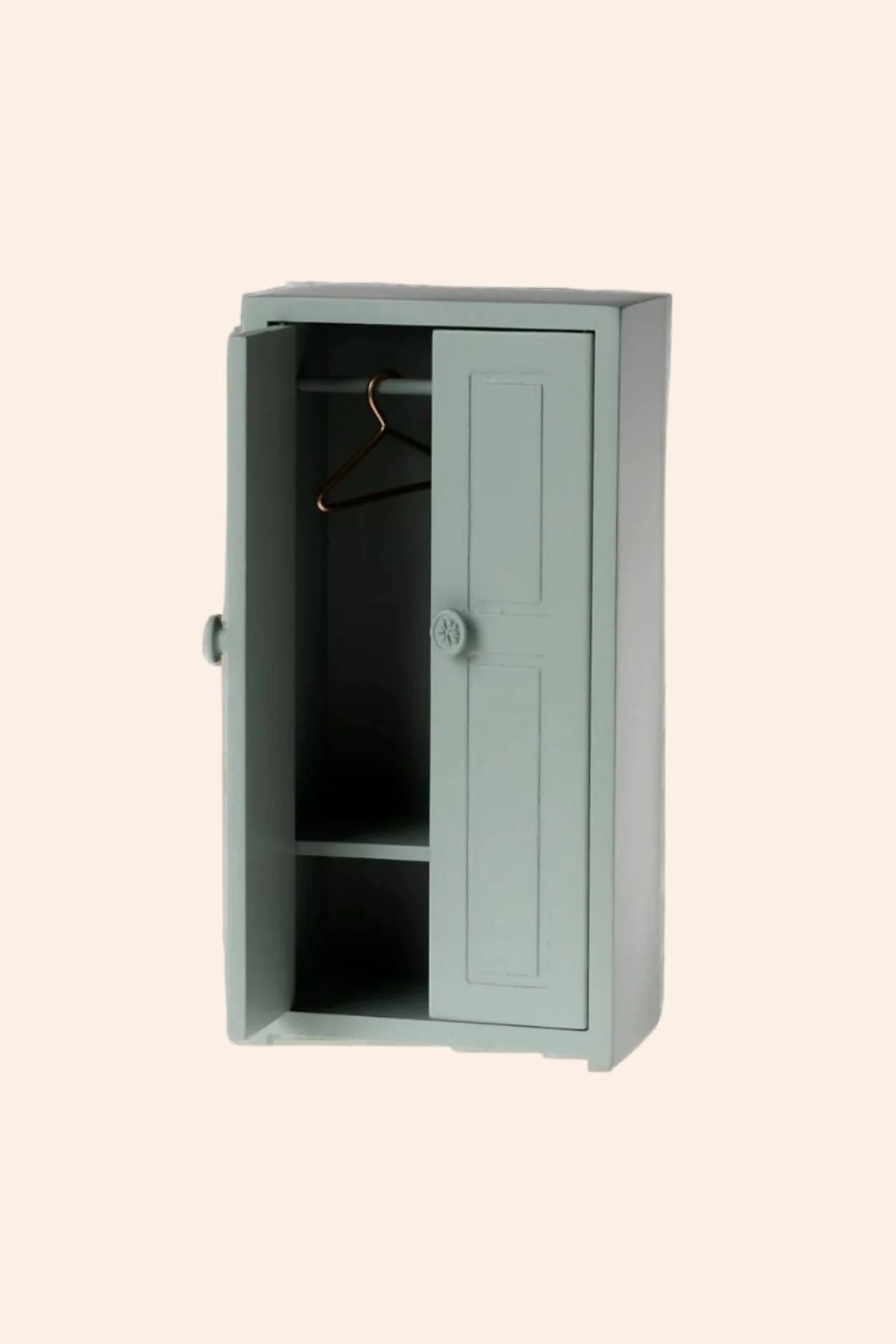Maileg - Closet, Mouse - Soft Blue - Image 3