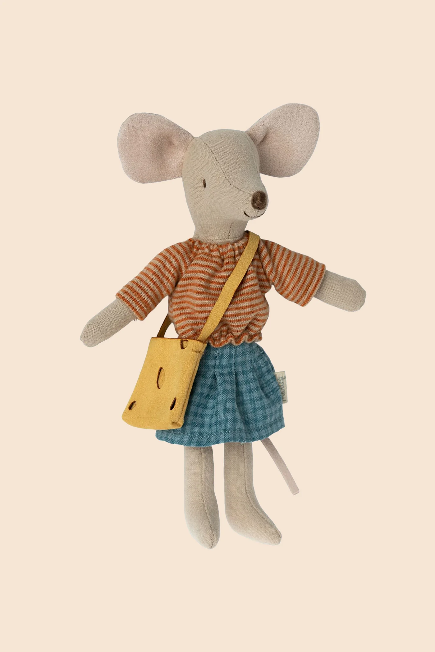 Maileg - Mum Mouse Clothes - Blouse, Skirt and Cheese Bag - Image 3