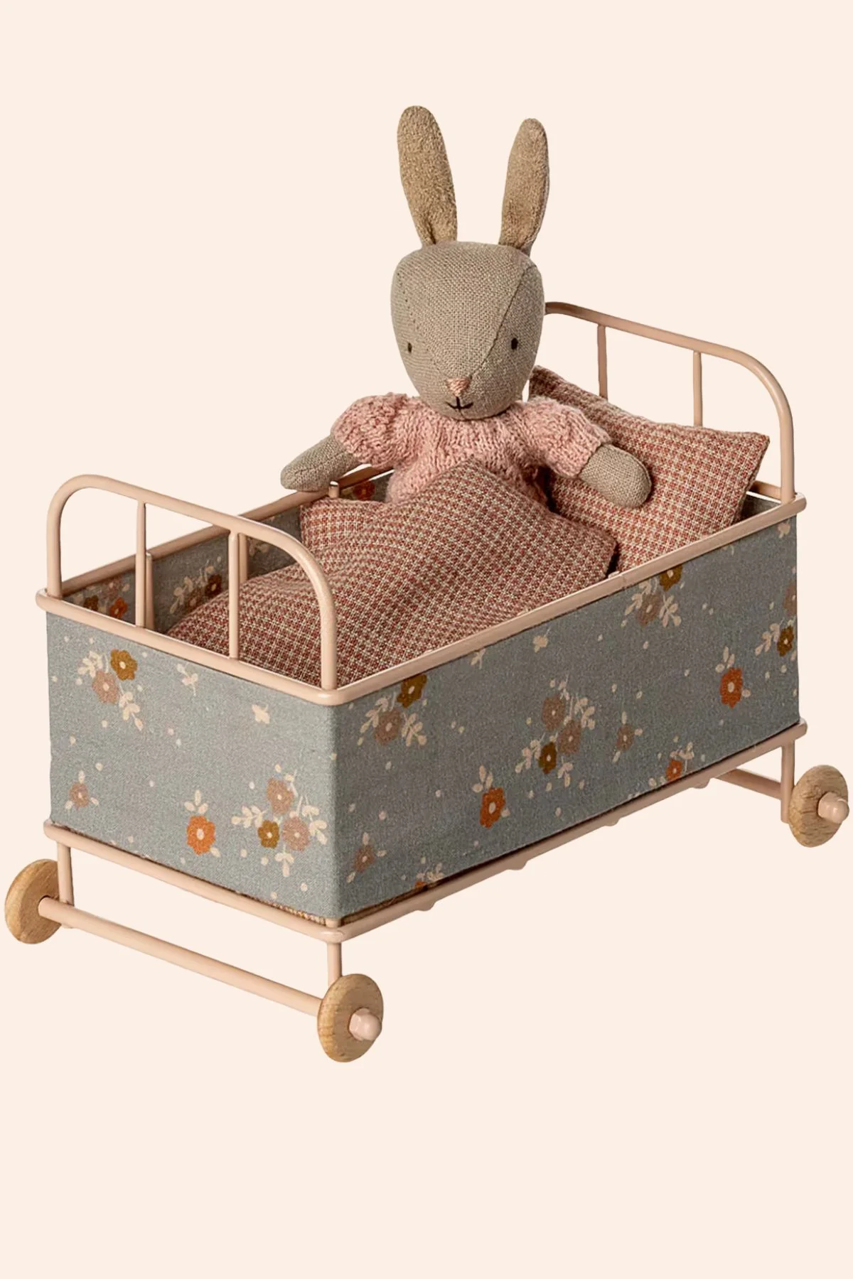 Maileg - Cot bed - Micro - Powder