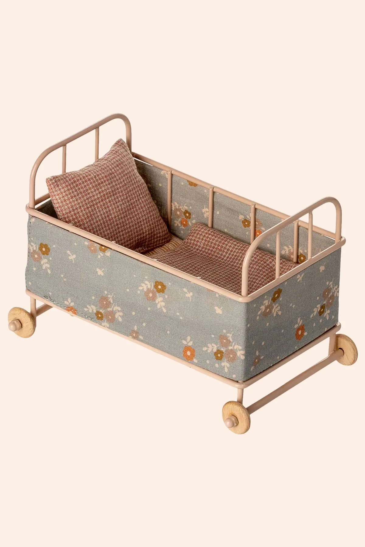Maileg - Cot bed - Micro - Powder - Image 2