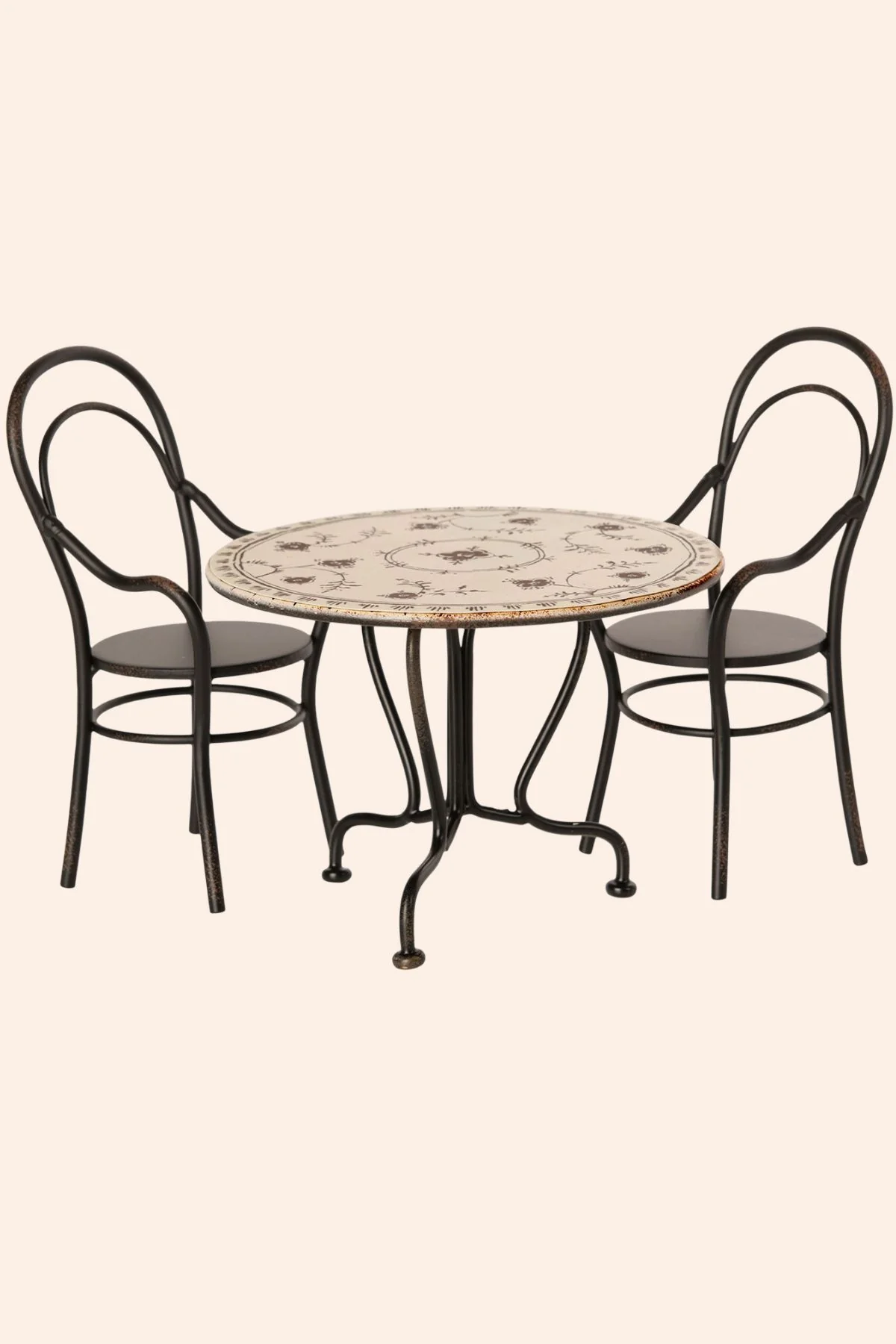 Maileg - Dining Table Set with 2 chairs - Image 2