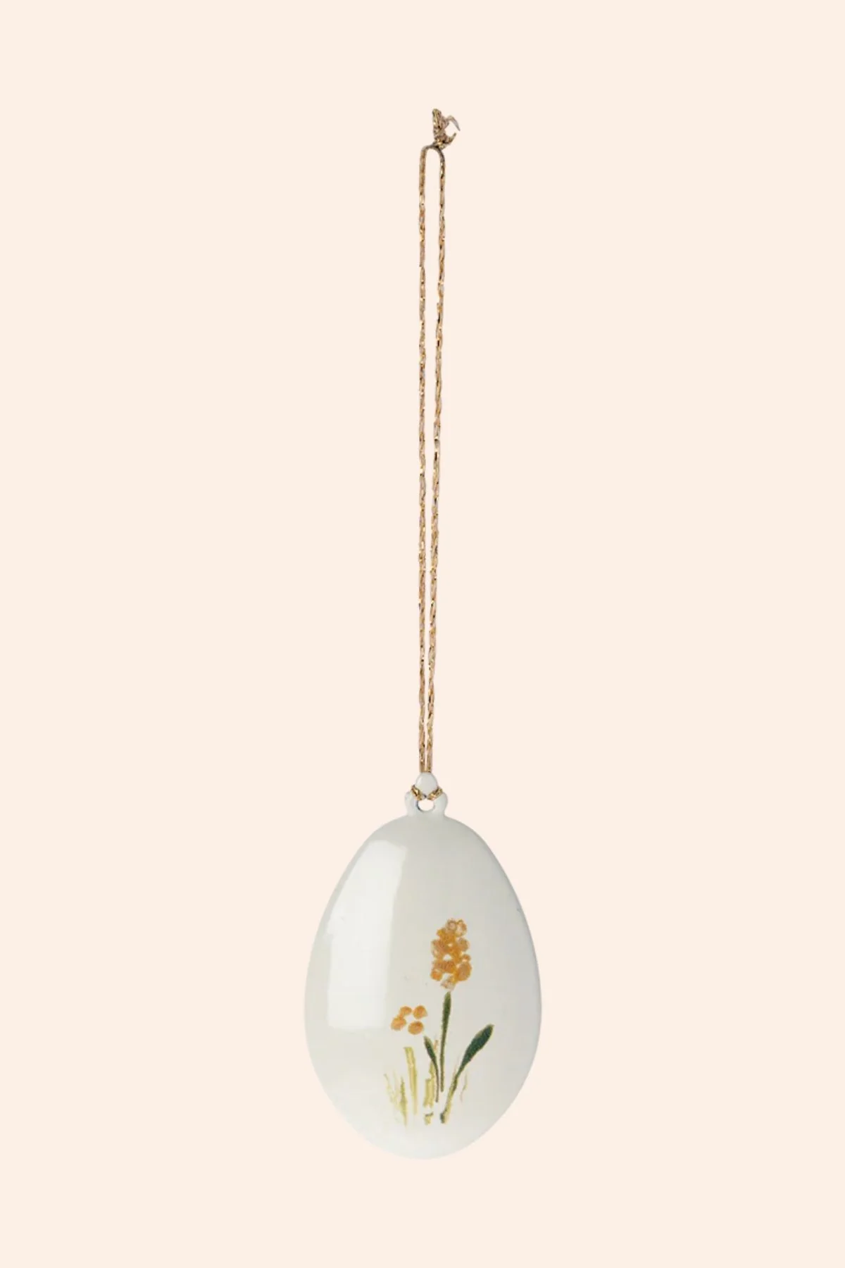 Maileg - Easter Egg Ornament - 2 Assorted - Yellow - Image 2