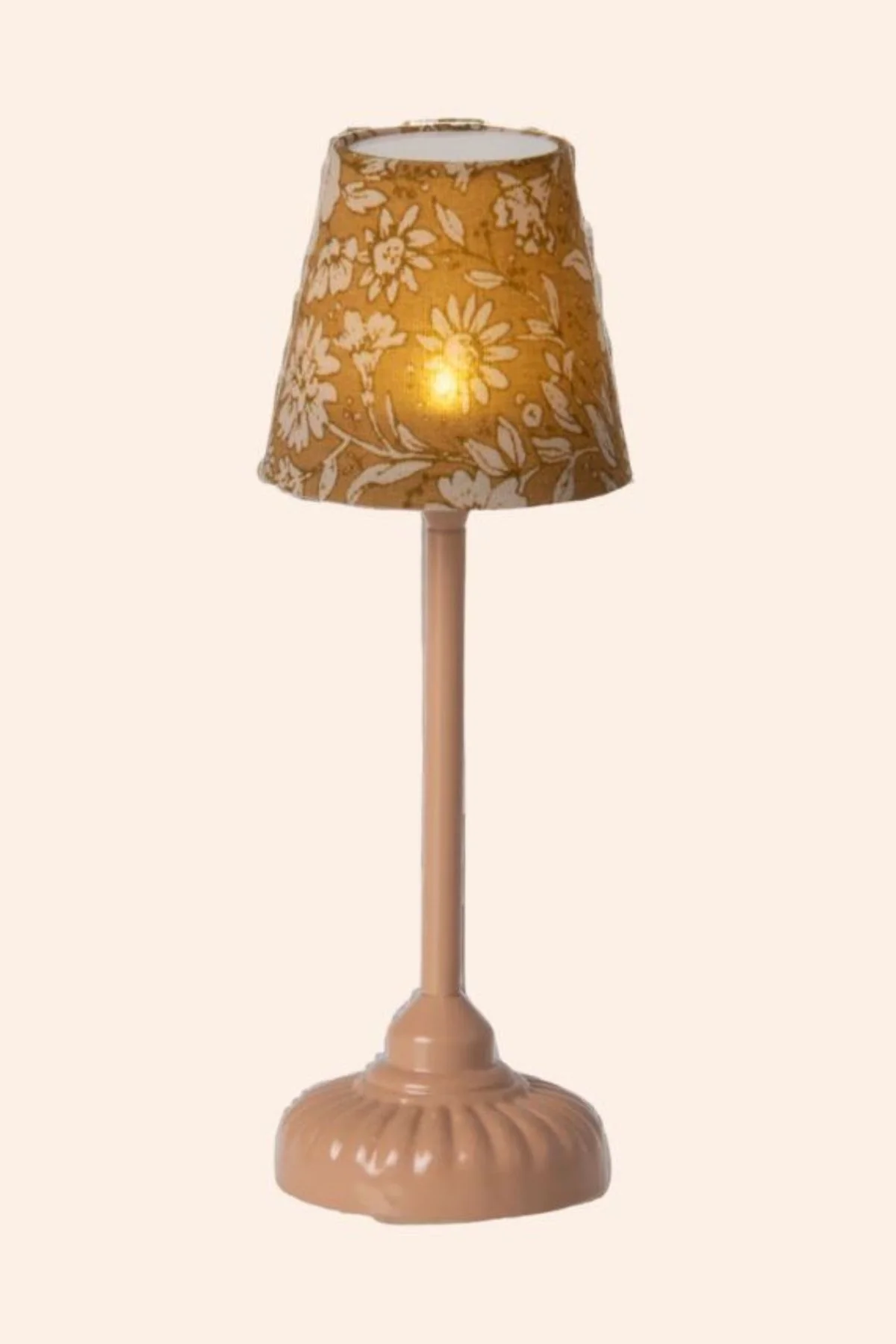 Maileg - Mouse - Vintage Floor Lamp - Dark Powder
