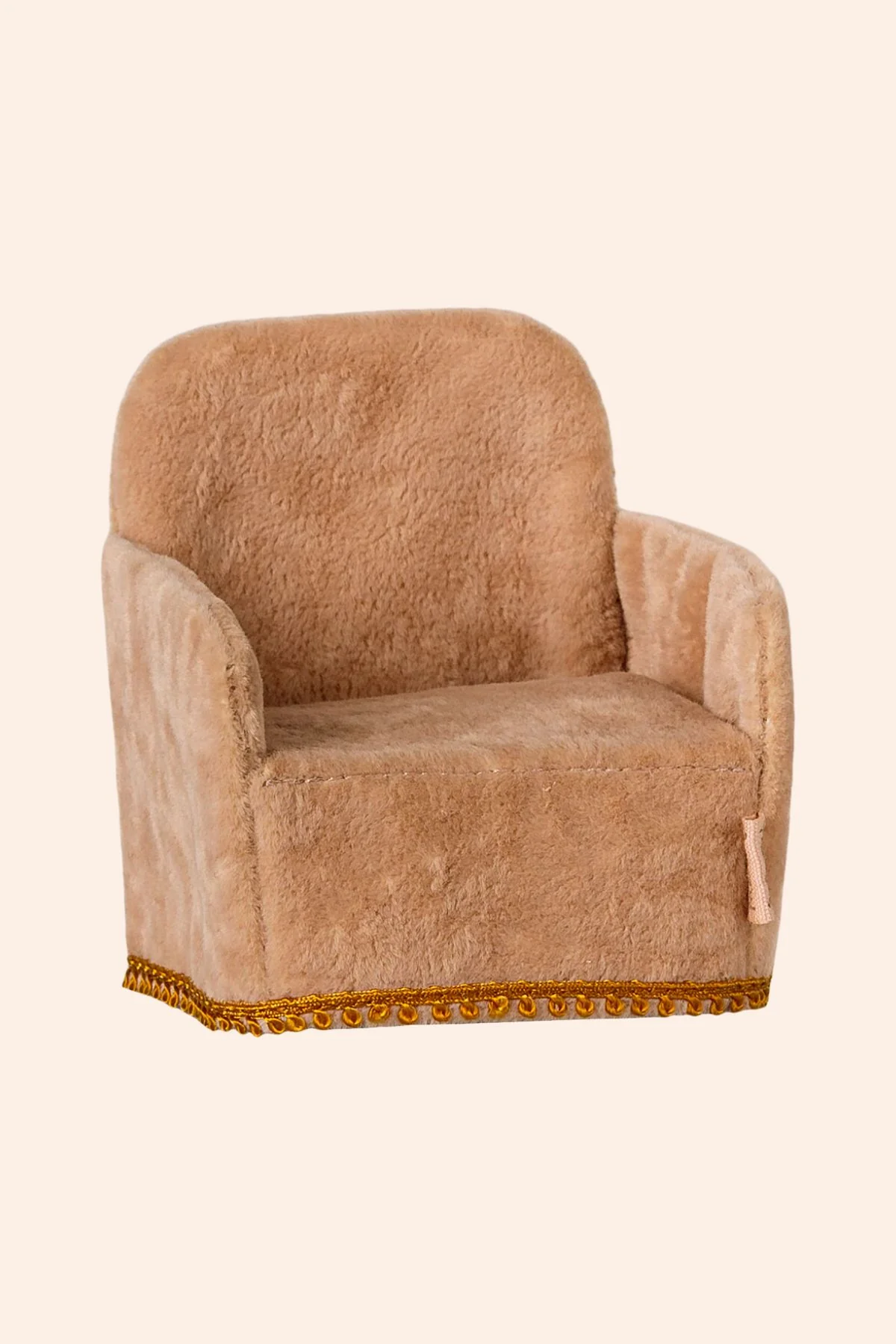 Maileg - Folding Chair - Mouse - Powder