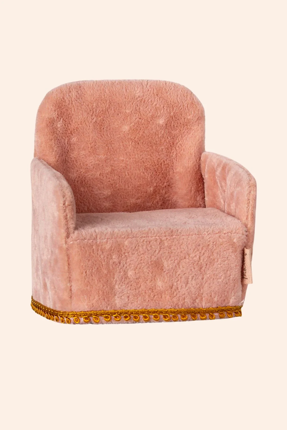 Maileg - Folding Chair, Mouse - Rose