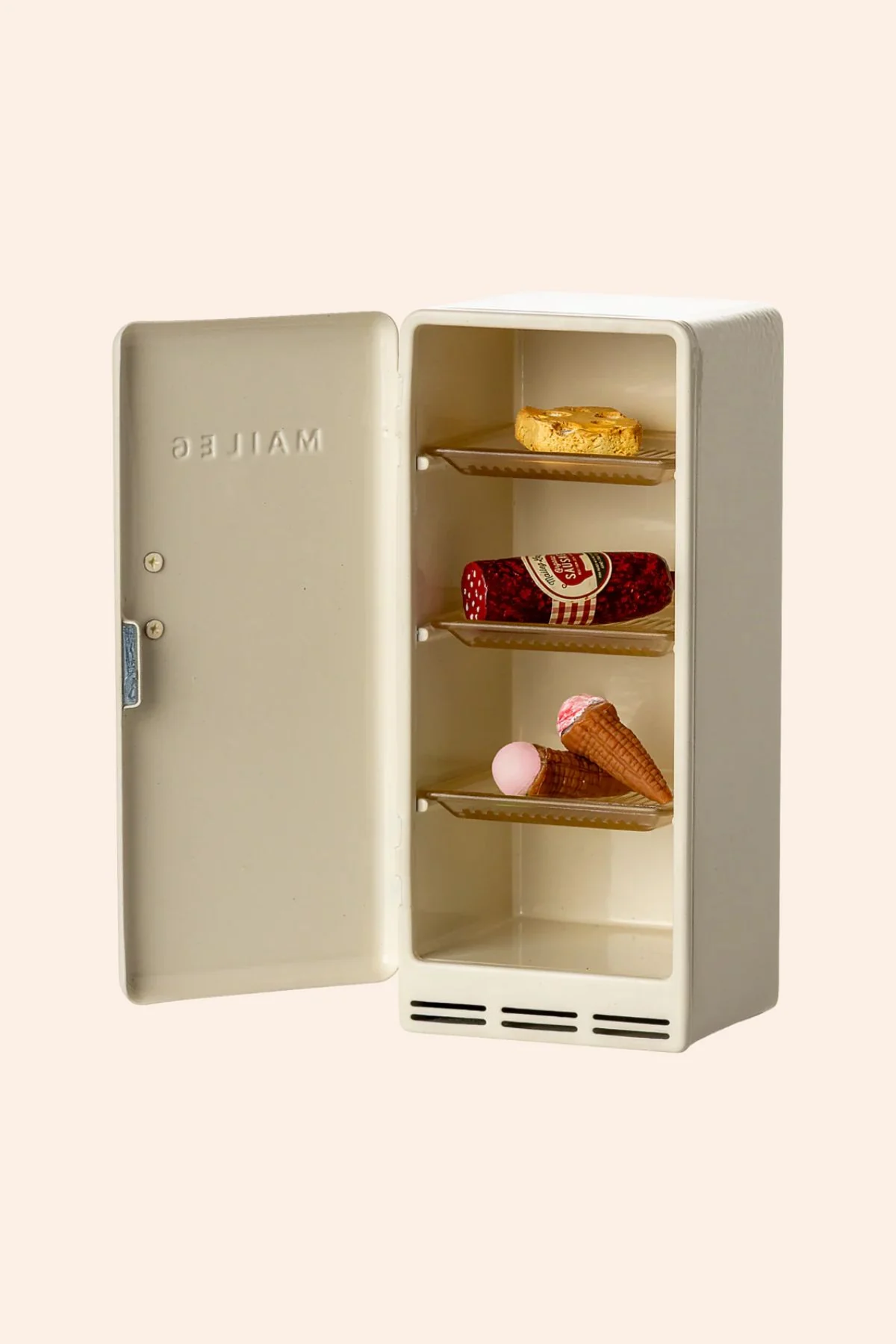 Maileg - Fridge Mouse - Off White - Image 2