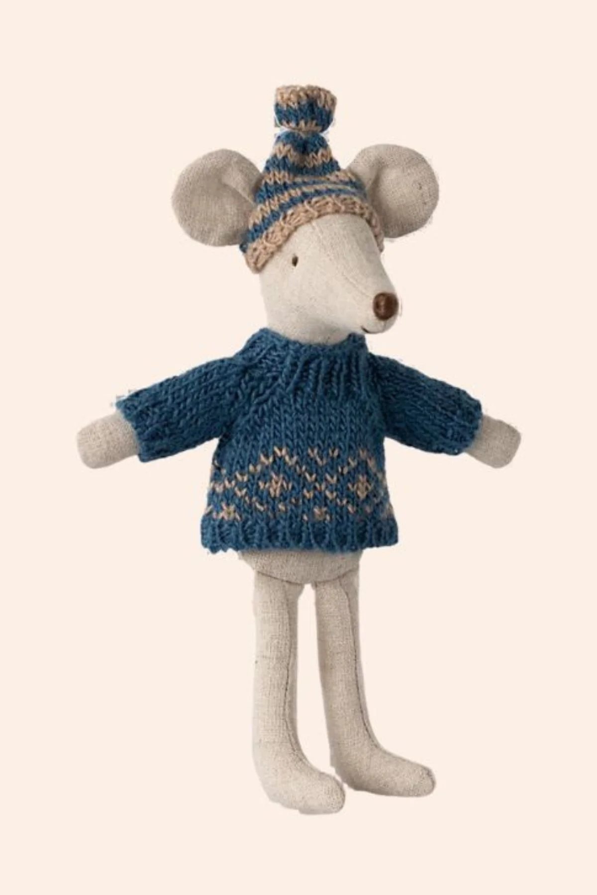 Maileg - Knitted sweater and hat, Dad mouse - Image 2
