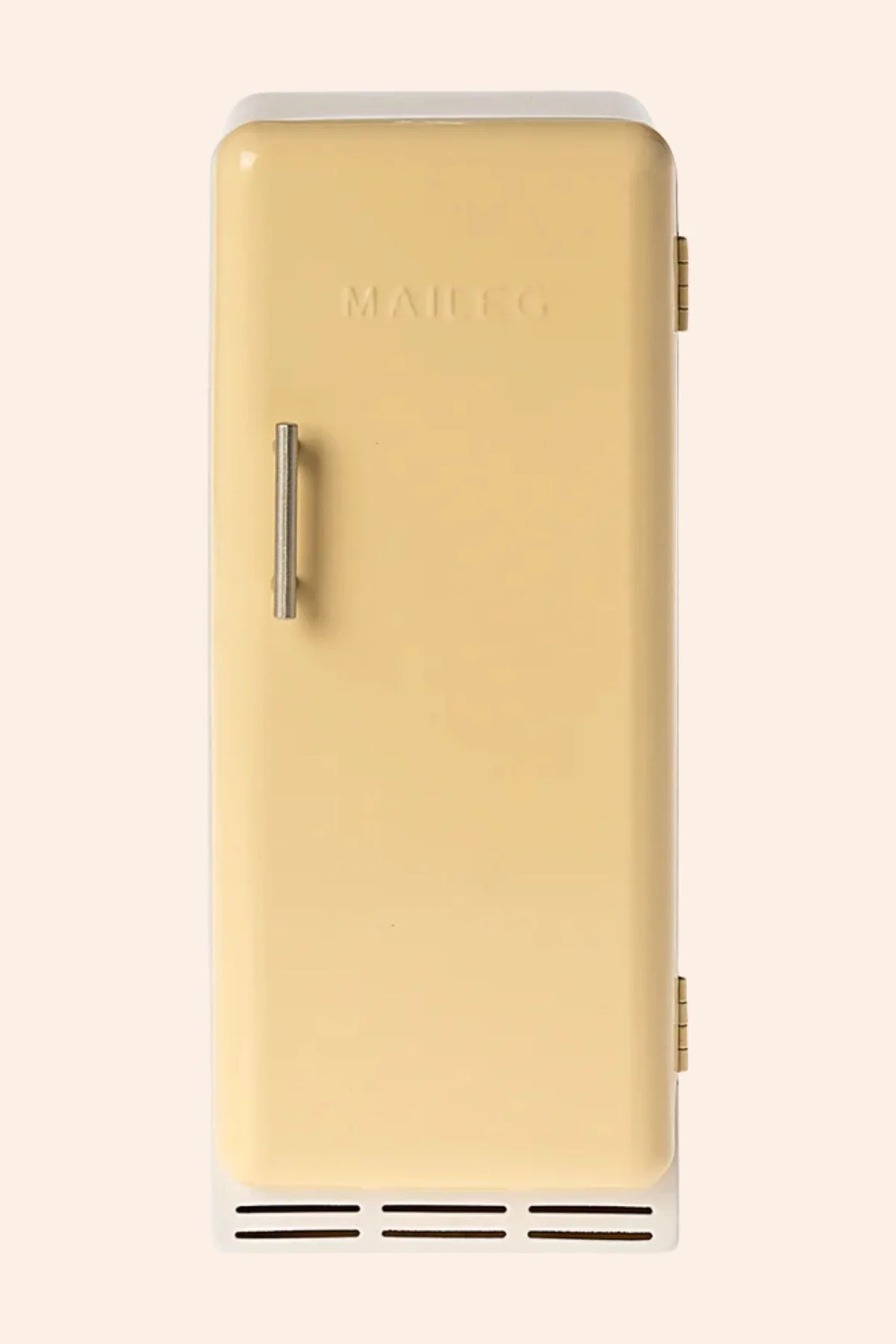 Maileg - Miniature Fridge - Yellow - Image 3