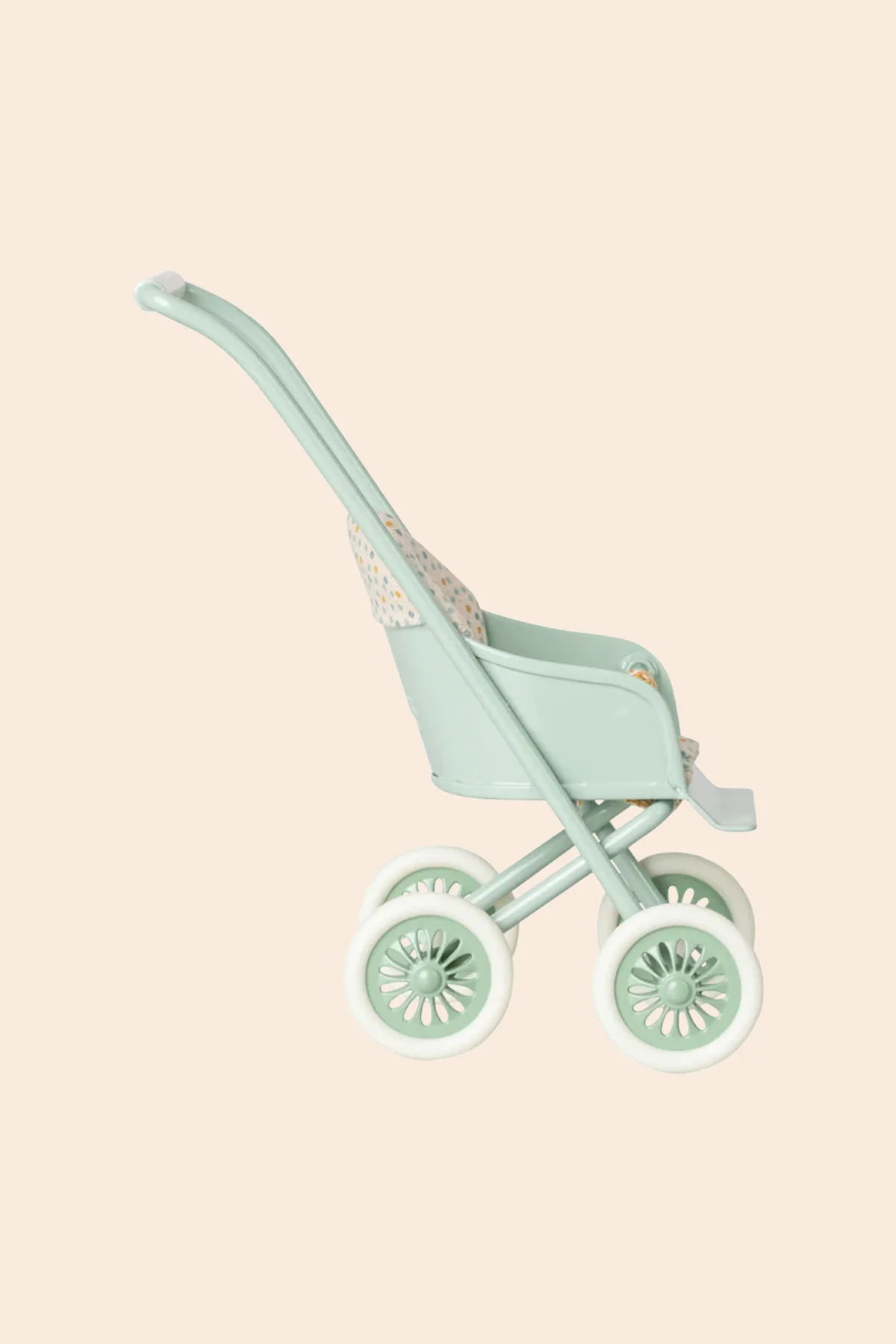 Maileg Stroller, Micro - Mint - Image 2