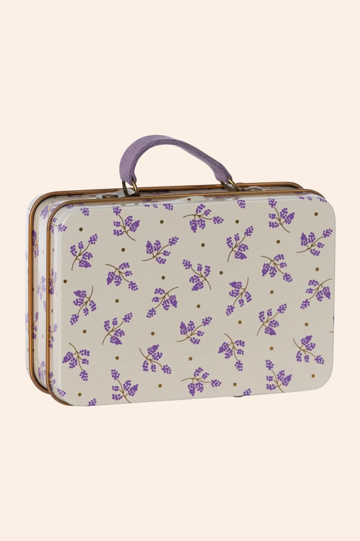 Maileg - Small suitcase, Madelaine - Lavender