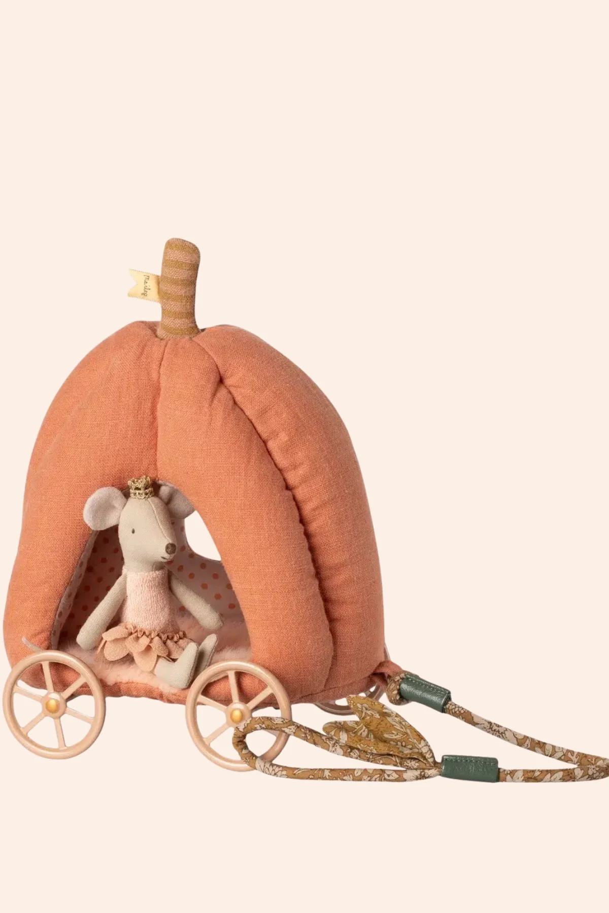 Maileg - Pumpkin carriage - Mouse - Image 2