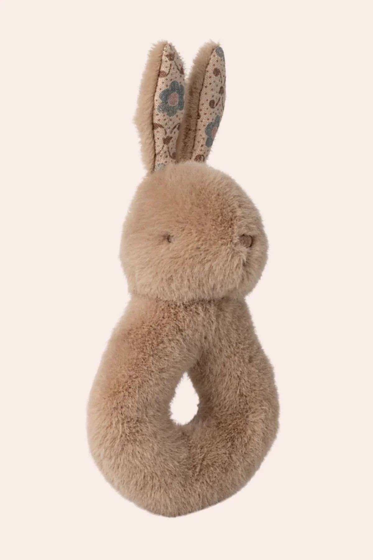 Maileg - Rabbit Rattle Set - Cream Peach