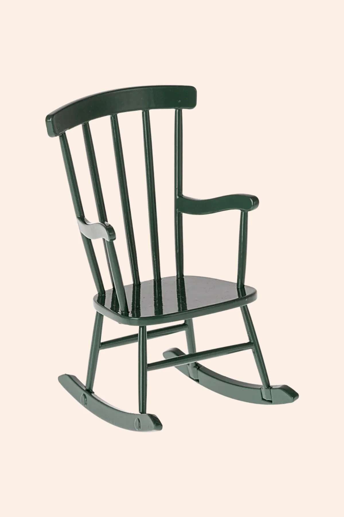 Maileg - Mouse - Rocking Chair - Dark Green