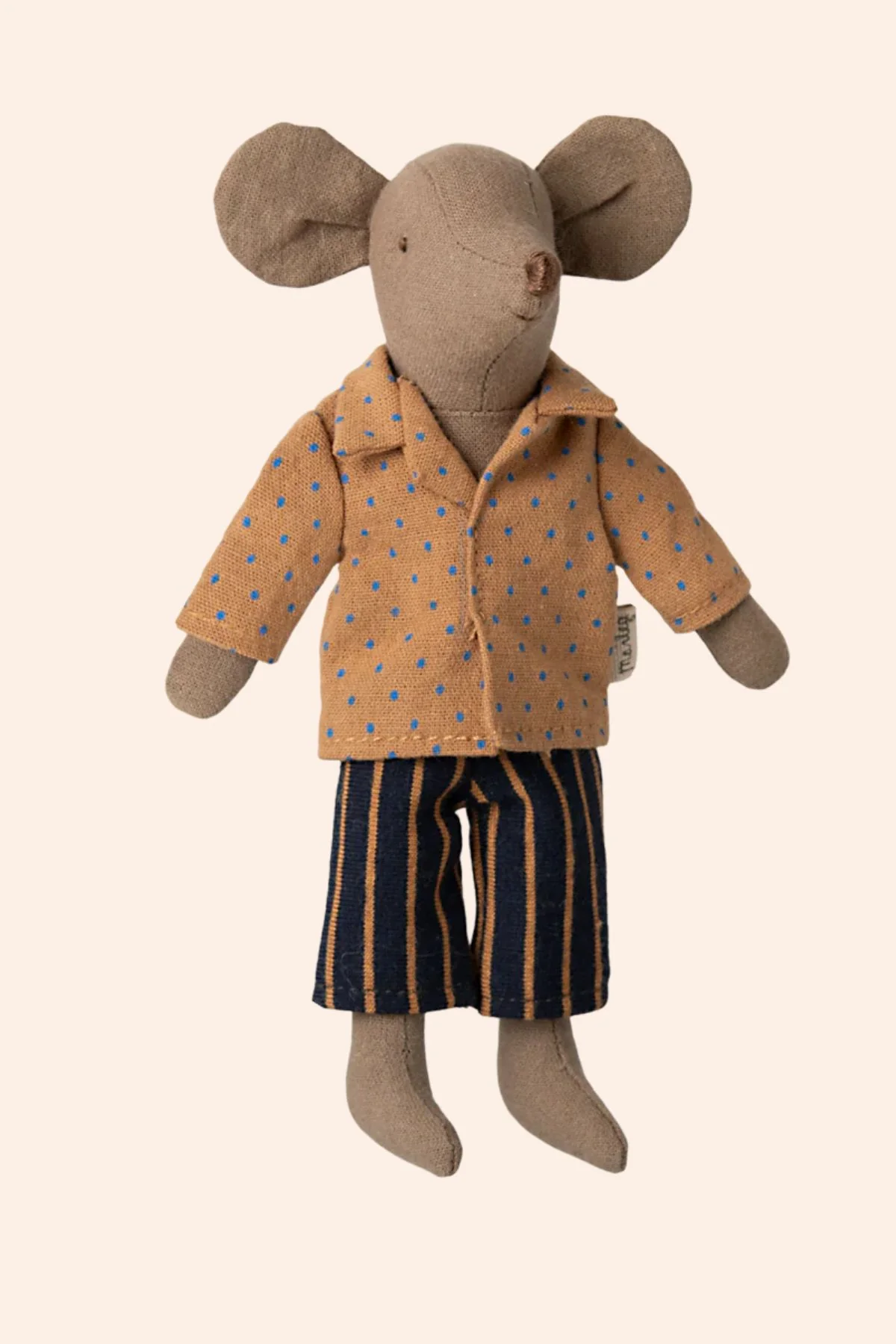 Maileg - Shirt and striped pants - Dad mouse - Image 2