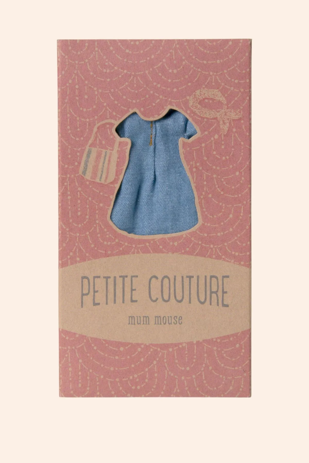 Maileg - Denim Dress and Bag - Mum Mouse - Image 3