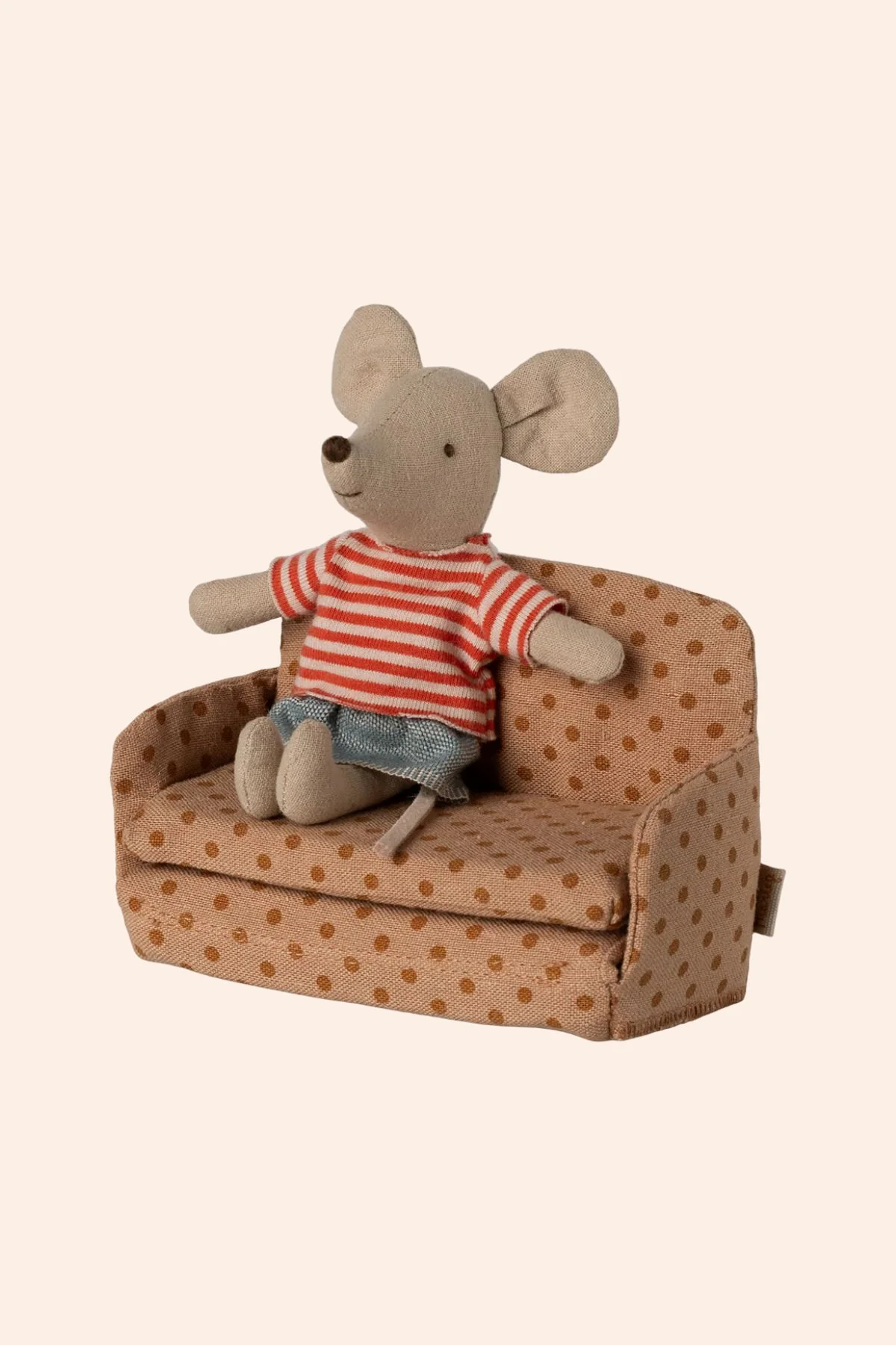 Maileg - Sofa bed, Mouse - Dots - Image 3
