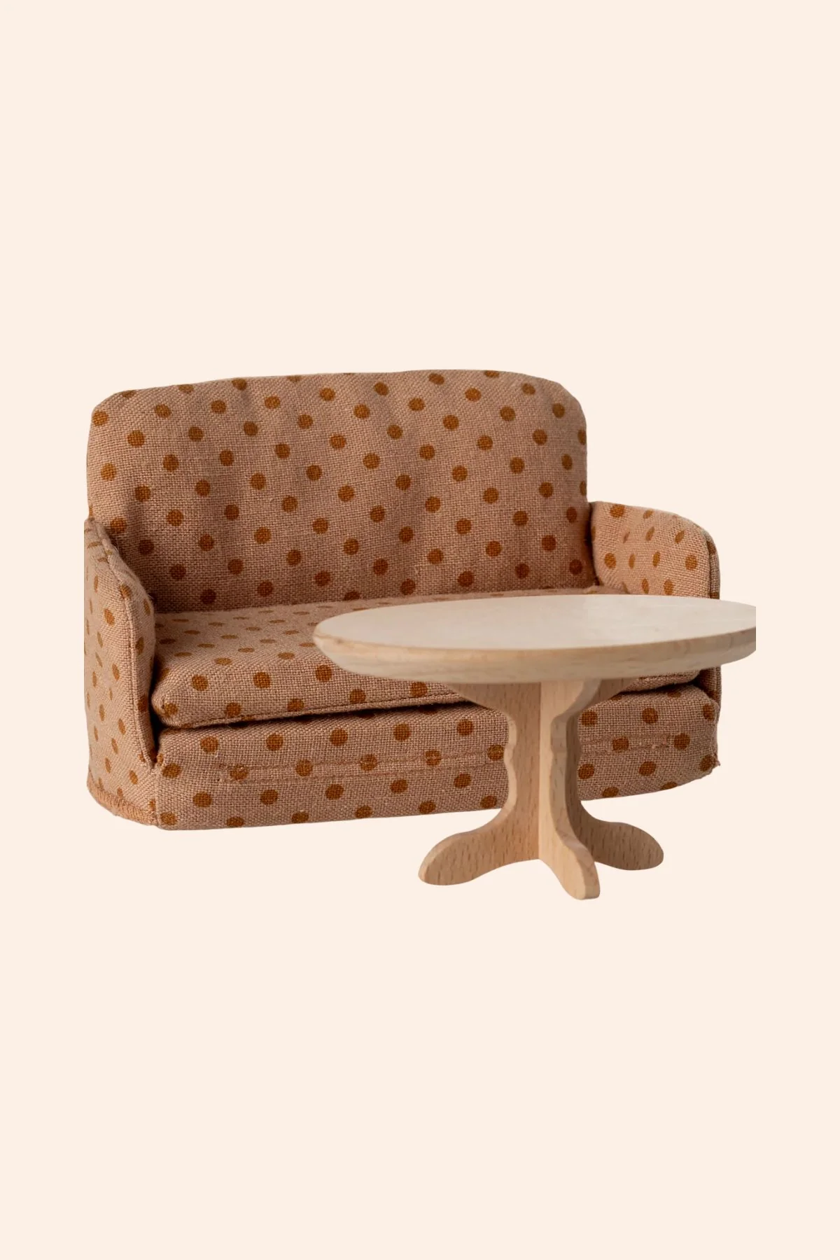 Maileg - Sofa bed, Mouse - Dots - Image 4