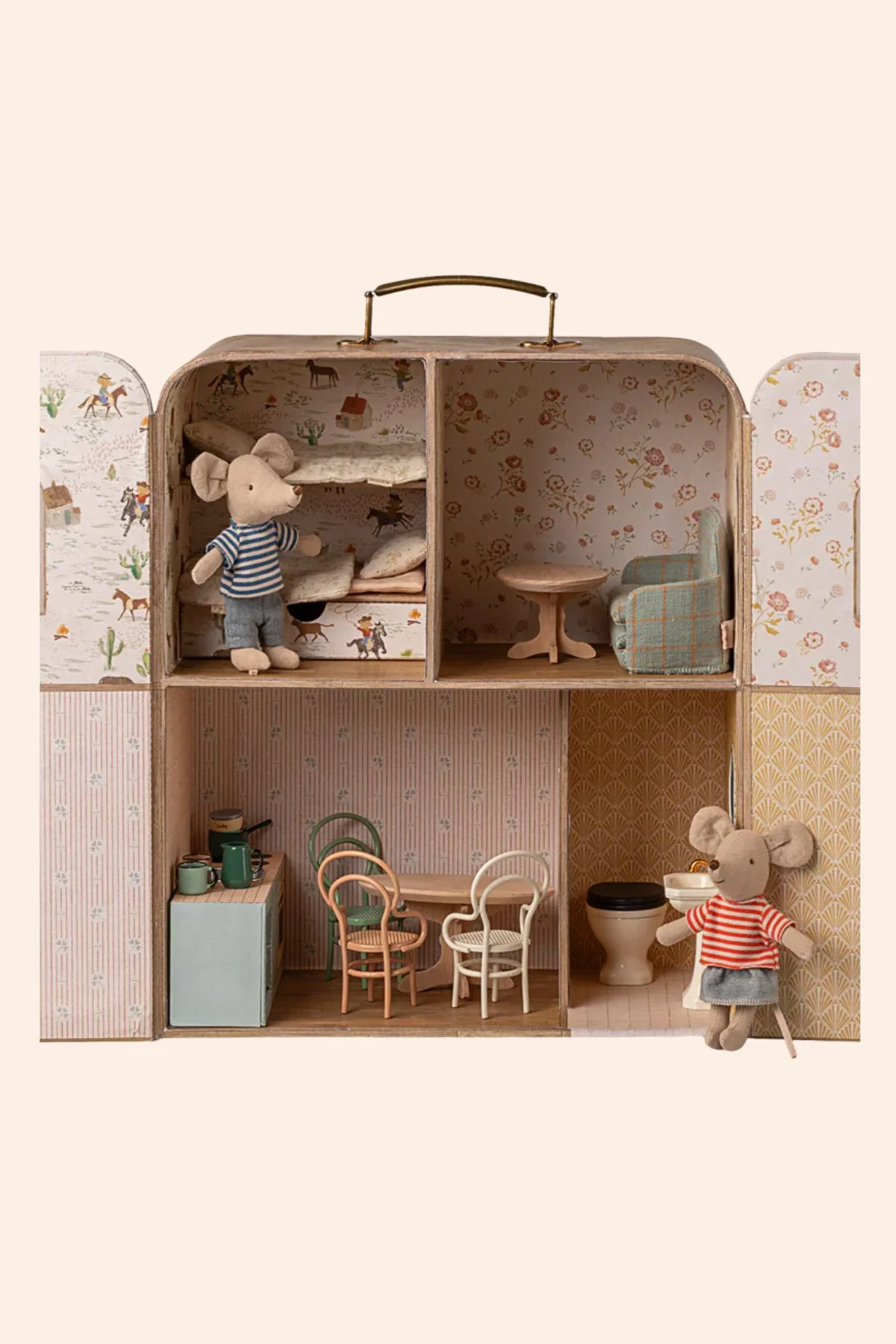 Maileg - SuitCasa - Little sister and brother Mouse - Image 2