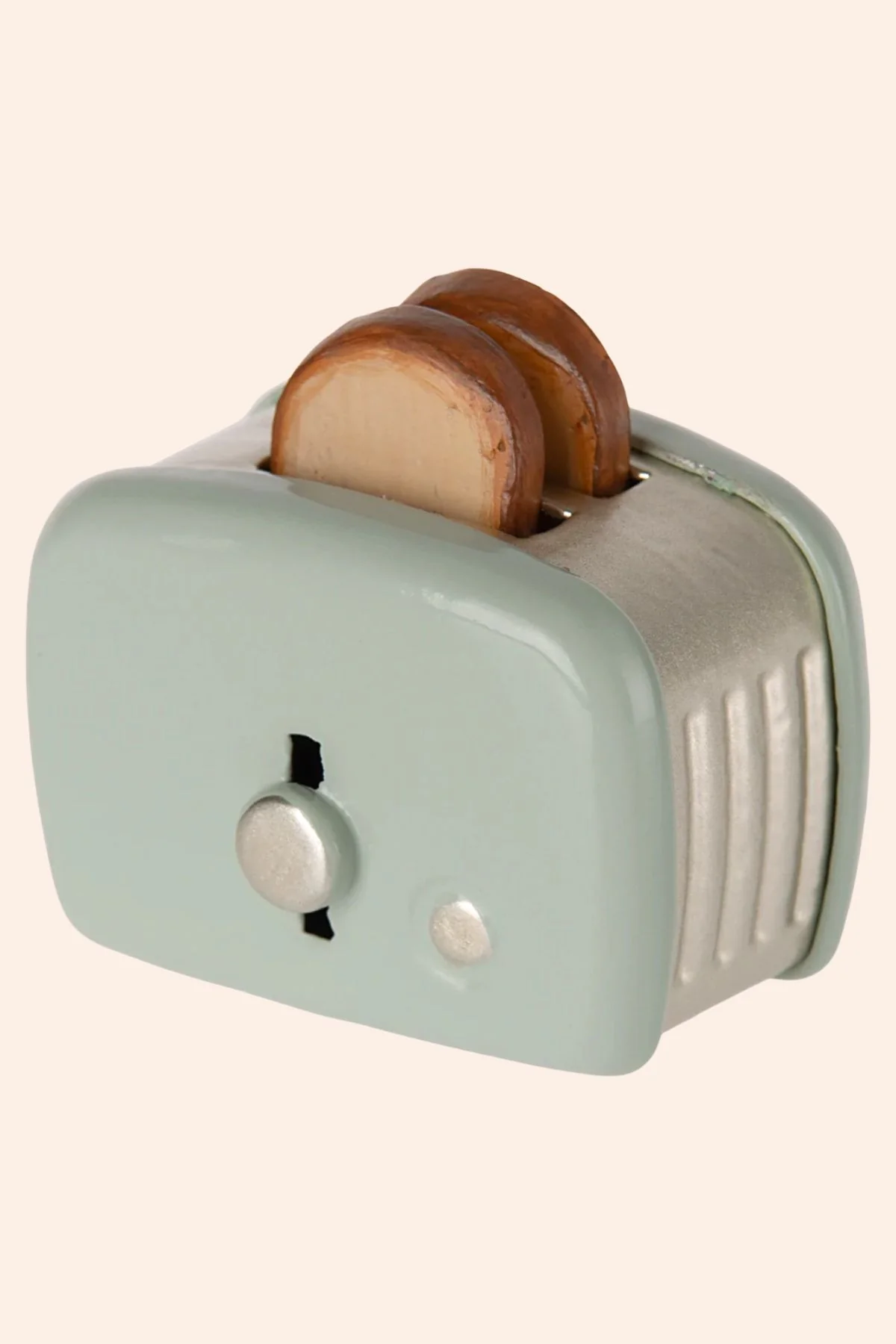 Maileg - Toaster Mouse - Mint - Image 2