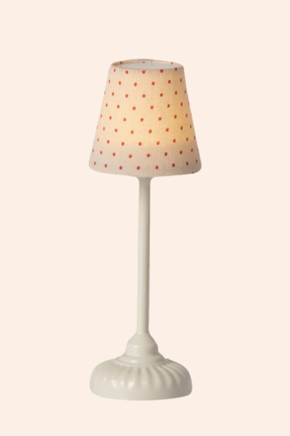 Maileg - Vintage Floor Lamp - Mouse - Sand