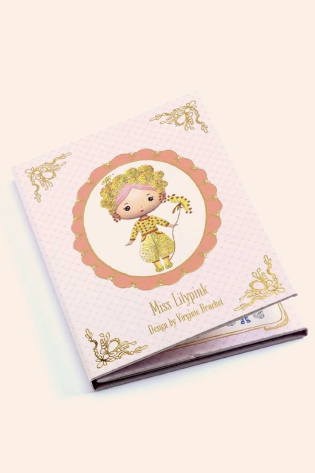 Djeco - Tinyly - Miss Lilypink - 40 stickers