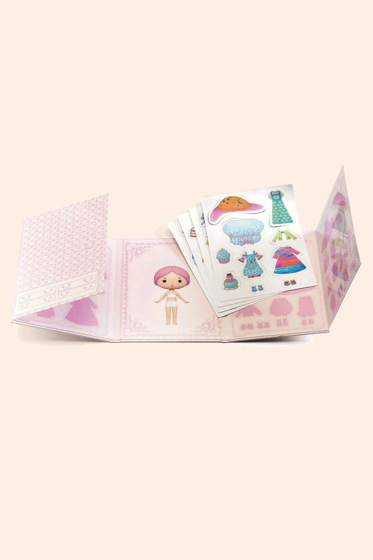 Djeco - Tinyly - Miss Lilypink - 40 stickers - Image 2