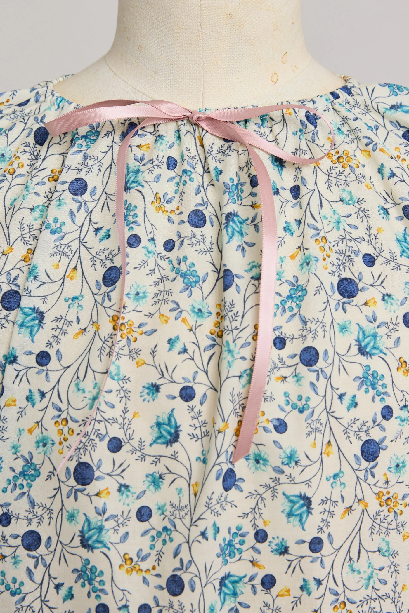 Moon Night Dress In Blue Berries - Image 3