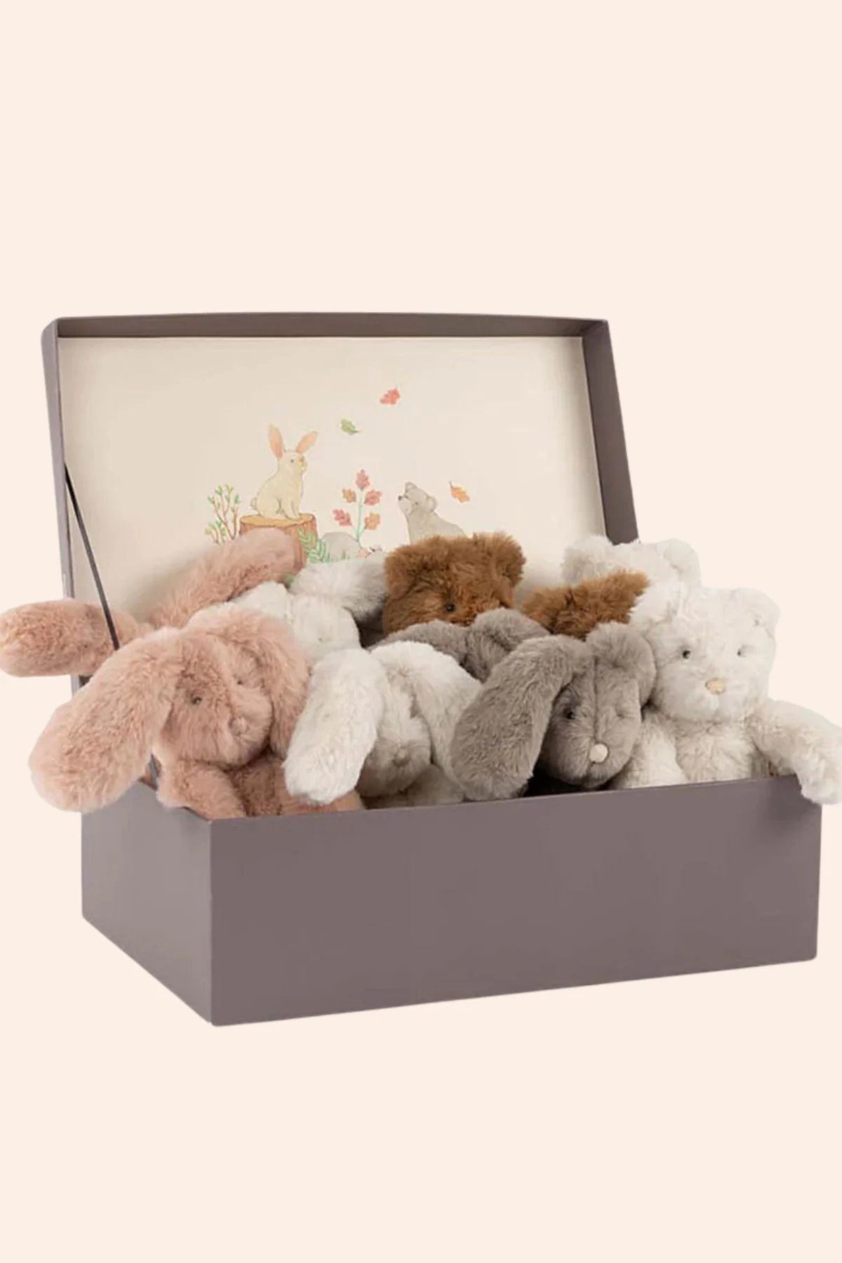 Moulin Roty - Arthur et Louison - Little Louison Cream Rabbit - Image 3