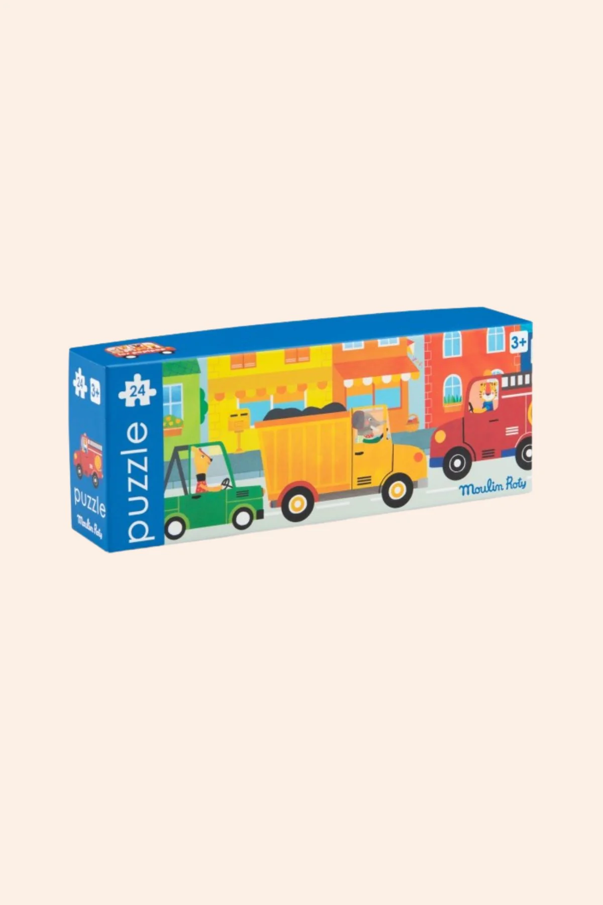 Moulin Roty - Puzzle - Vehicles - Les Popipop