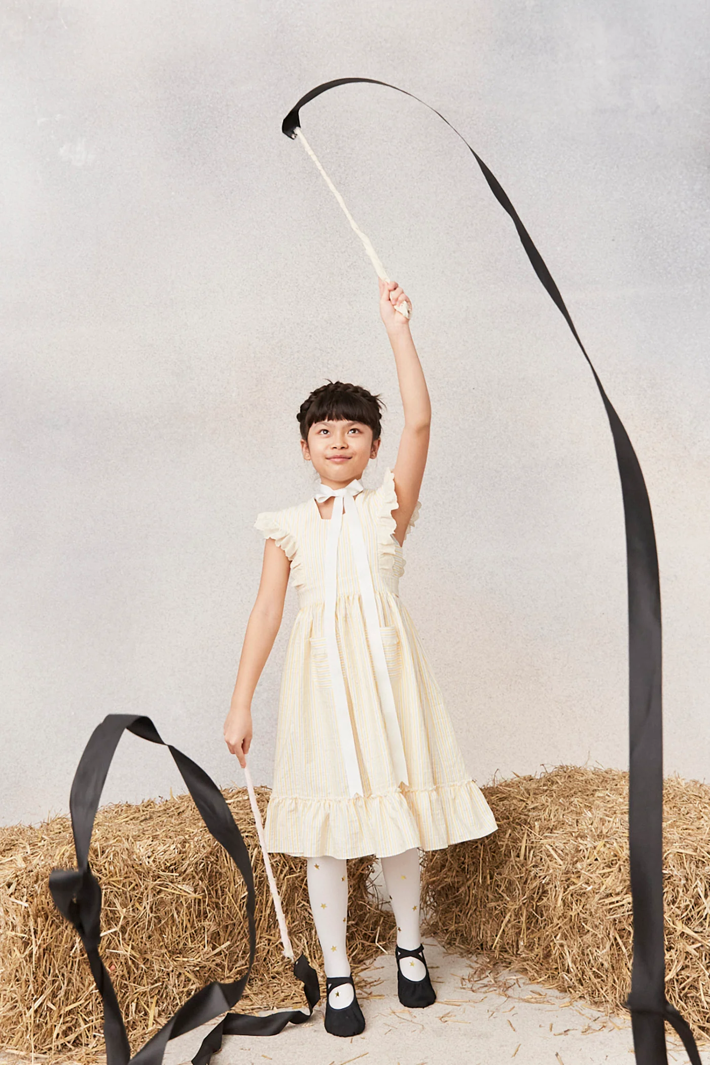 Muffin Dress - Seaside Yellow Stripes - Image 4