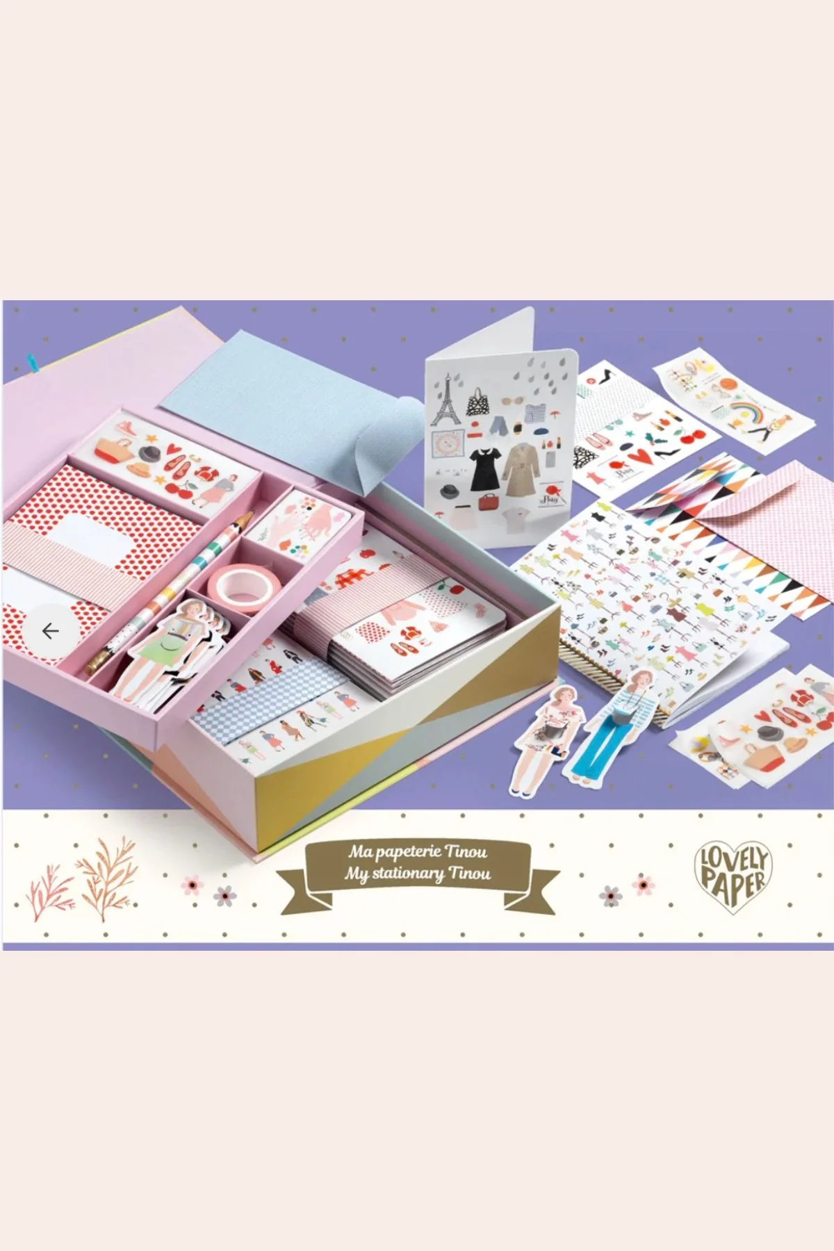 Djeco - My Stationery - Tinou Le Joly Senoville